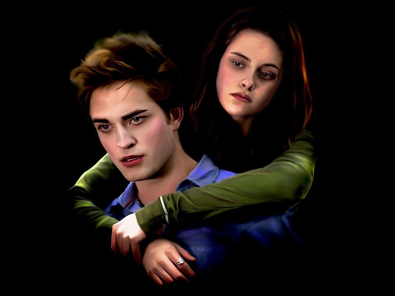 Twilight Saga, Kristen Stewart, Robert Pattinson, Film Hintergrund, 1280x960 HD Desktop