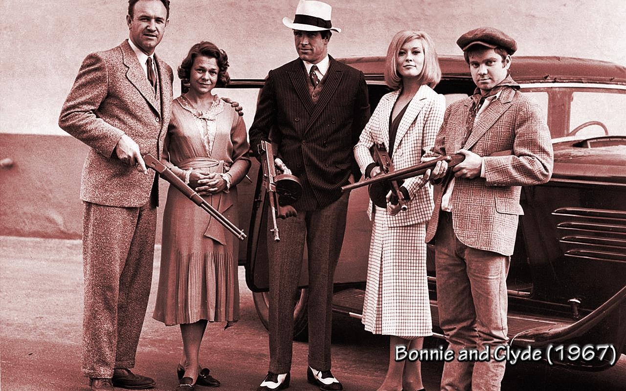 Bonnie Clyde, 1967, Klassiker, Kriminalgeschichte, 1280x800 HD Desktop