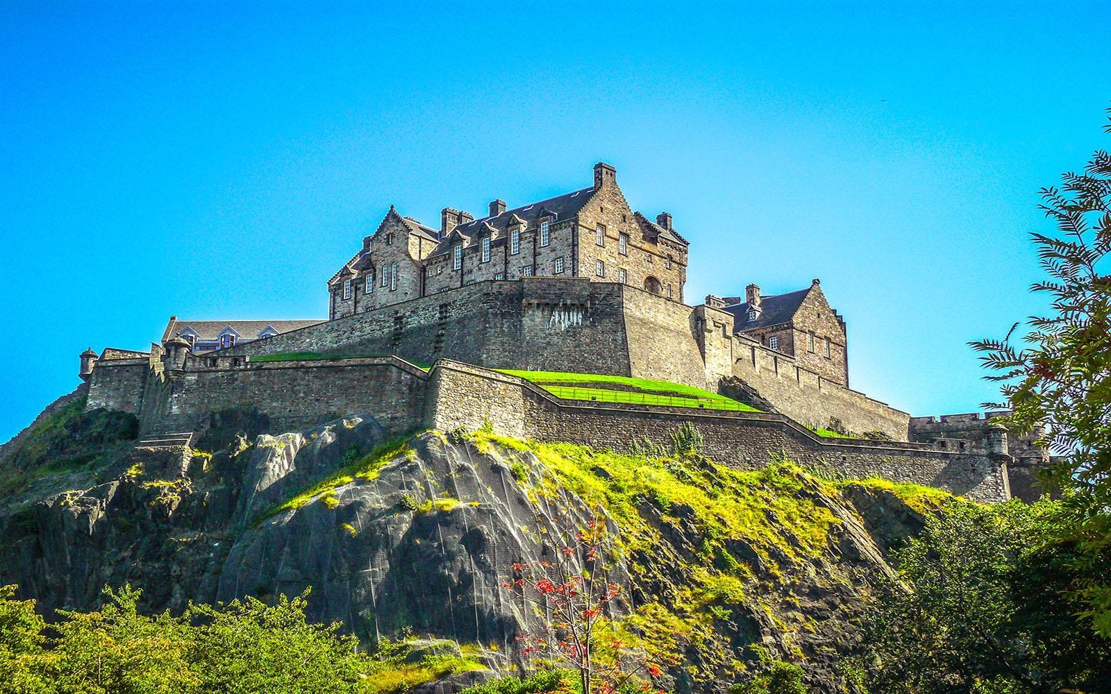 Edinburgh Castle, Schottland, Historisch, Reisen, Sehenswürdigkeiten, 1600x1000 HD Desktop