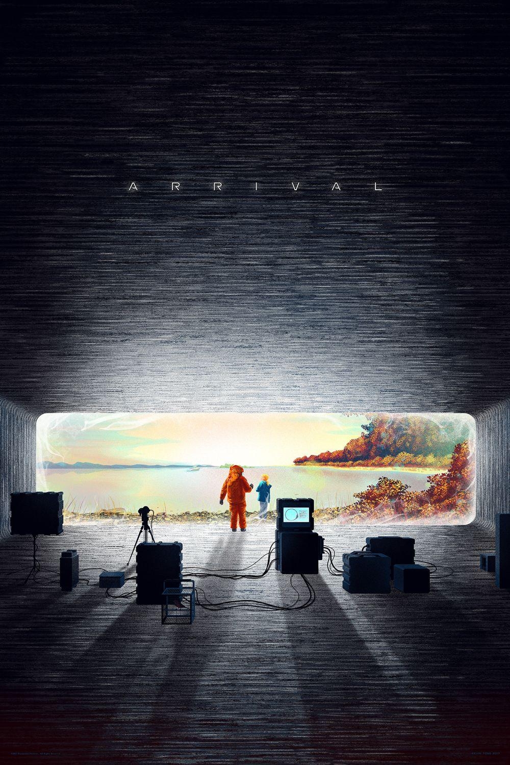 Arrival Film, Poster, Sci-Fi, Großformat, Kino, 1000x1500 HD Handy