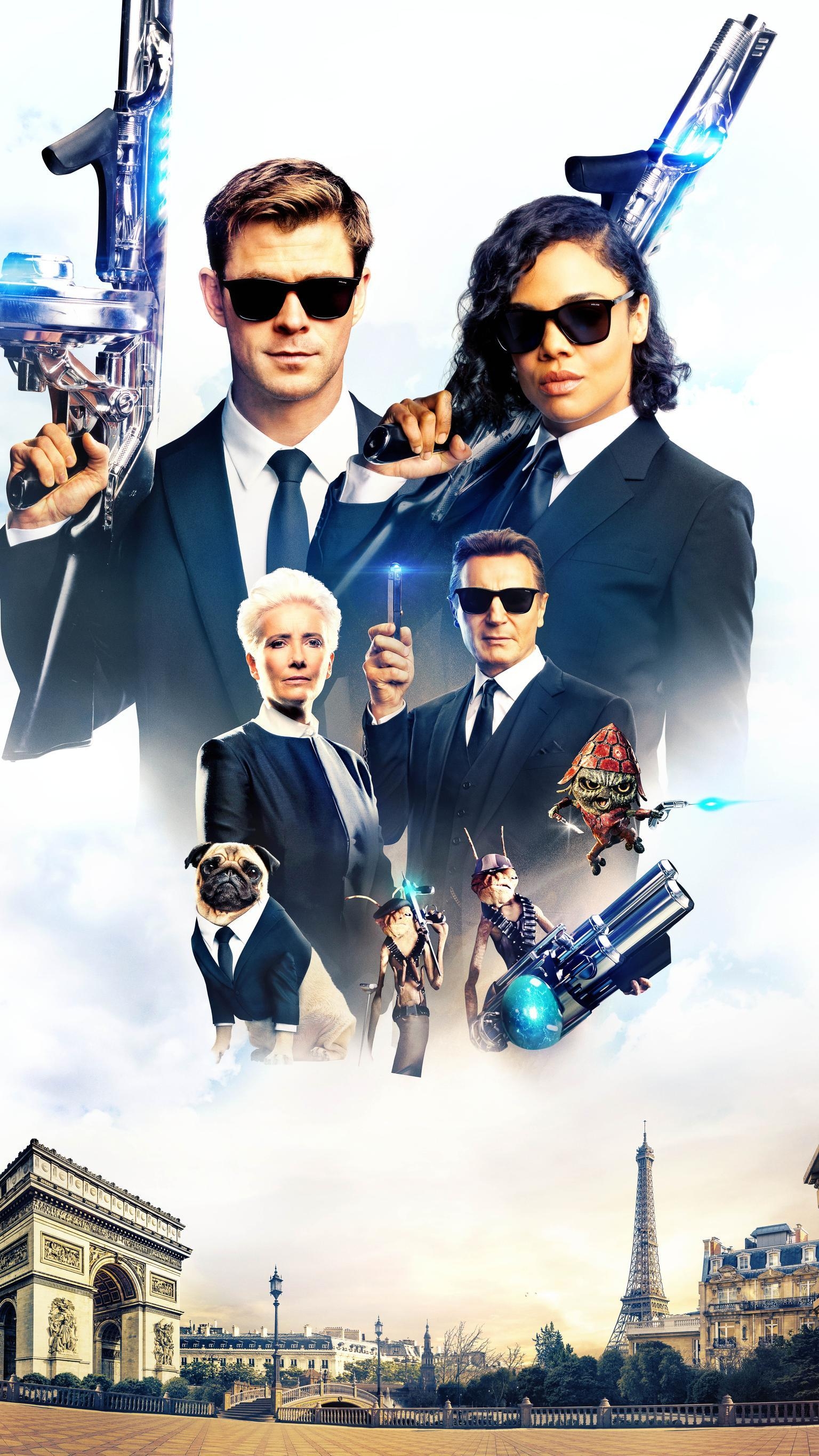 Men in Black, International, 2019, Handy, Hintergrund, 1540x2740 HD Handy