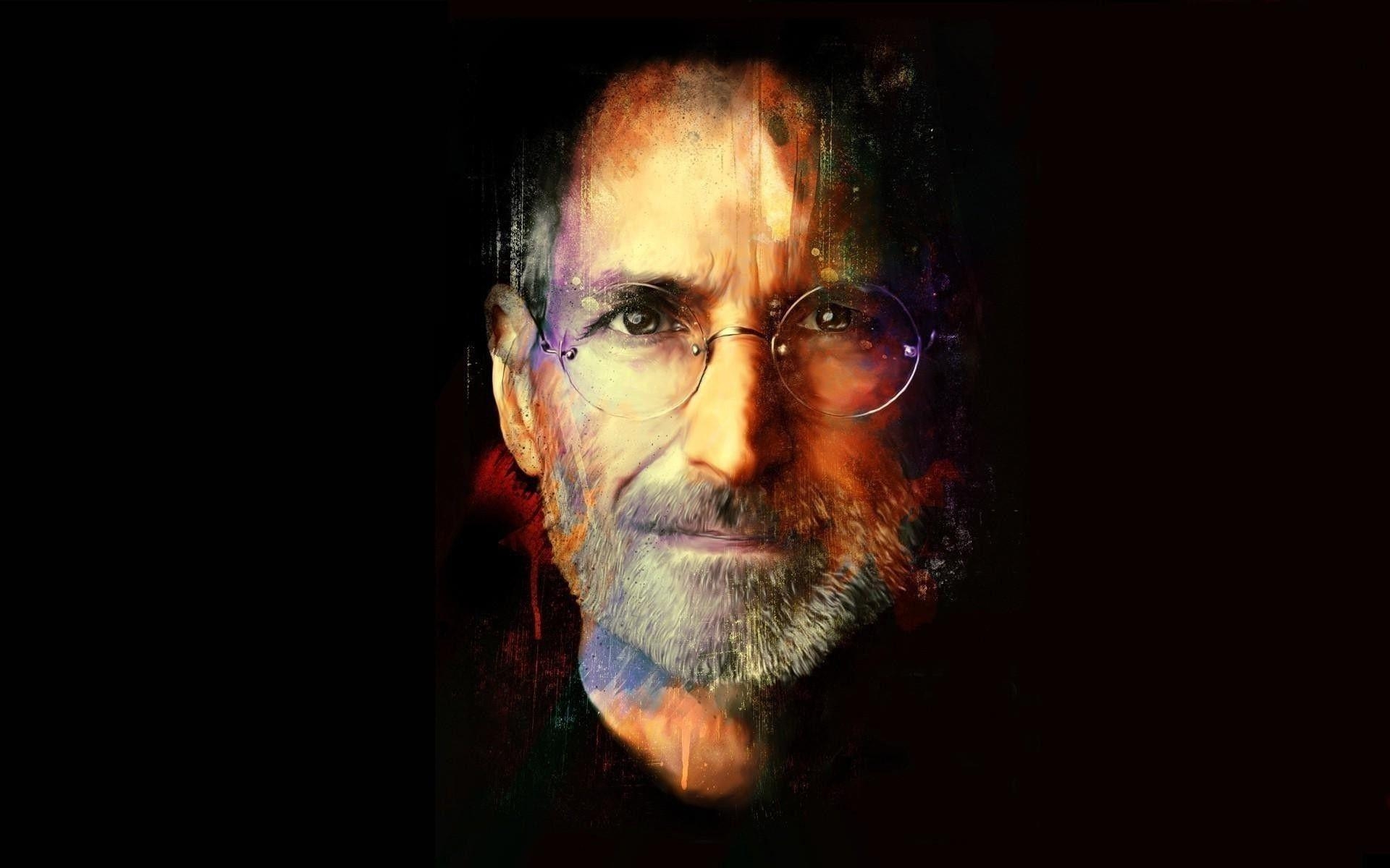 Steve Jobs Porträt, Apple, Design, Visionär, Unternehmer, 1920x1200 HD Desktop