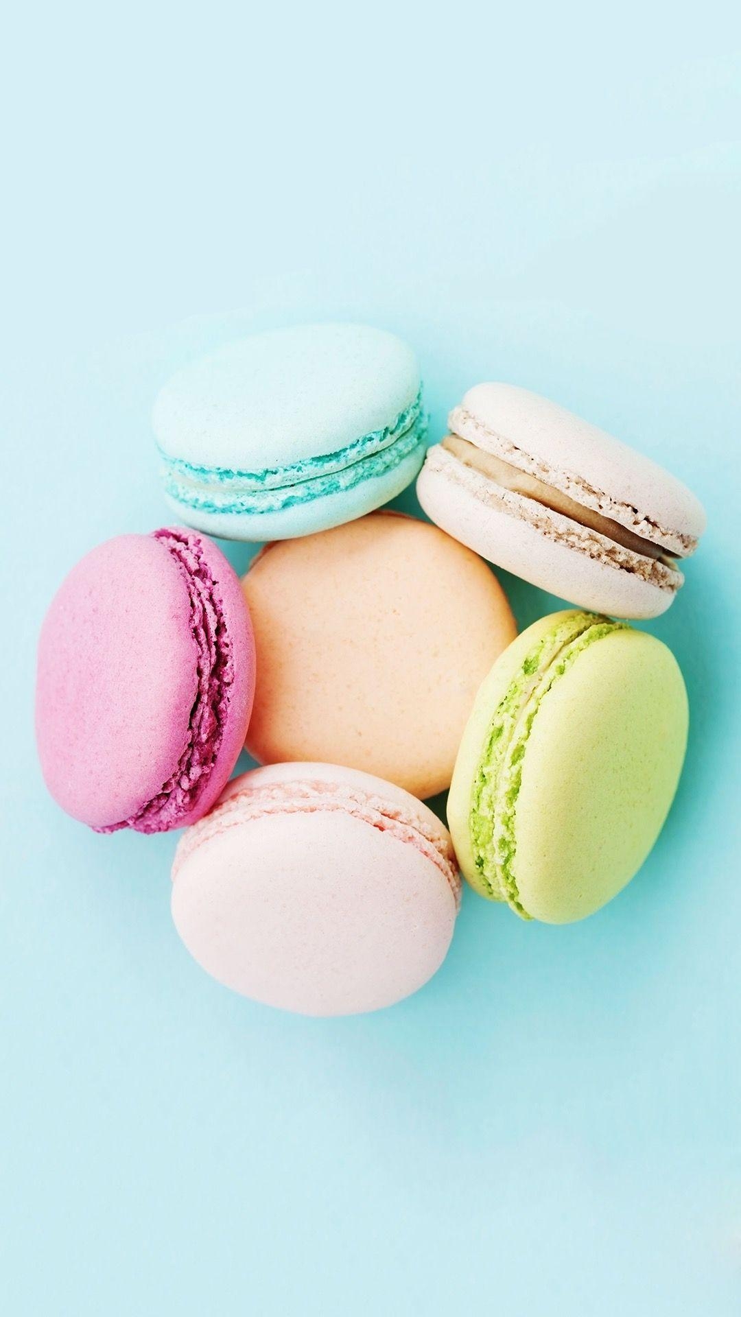 Macaron, Pastell, Nachtisch, Französisch, Süßigkeiten, 1080x1920 Full HD Handy