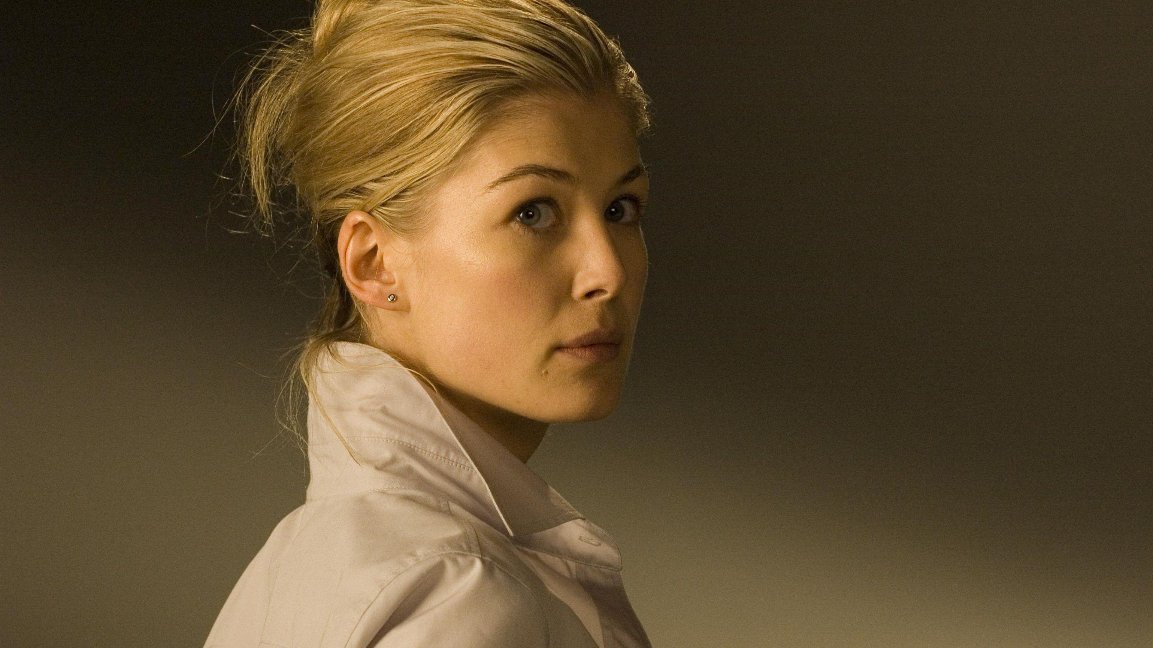 Rosamund Pike, Gone, Dress, Film, Bühnengarderobe, 3840x2160 4K Desktop