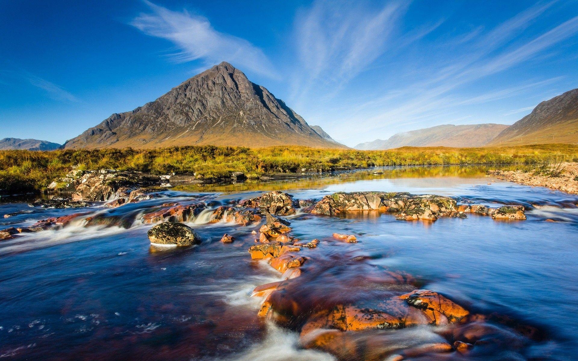 Poetische Szene, Schottland, Himmel, Erhabenheit, Spektakulär, 1920x1200 HD Desktop