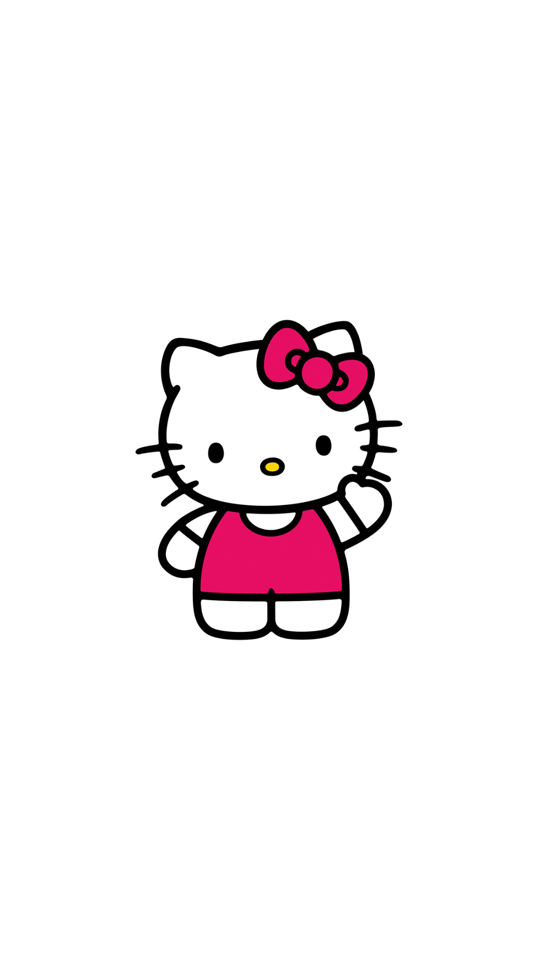 Hello Kitty, iPhone 6 Plus, Rosa, Niedlich, Sanrio, 1080x1920 Full HD Handy