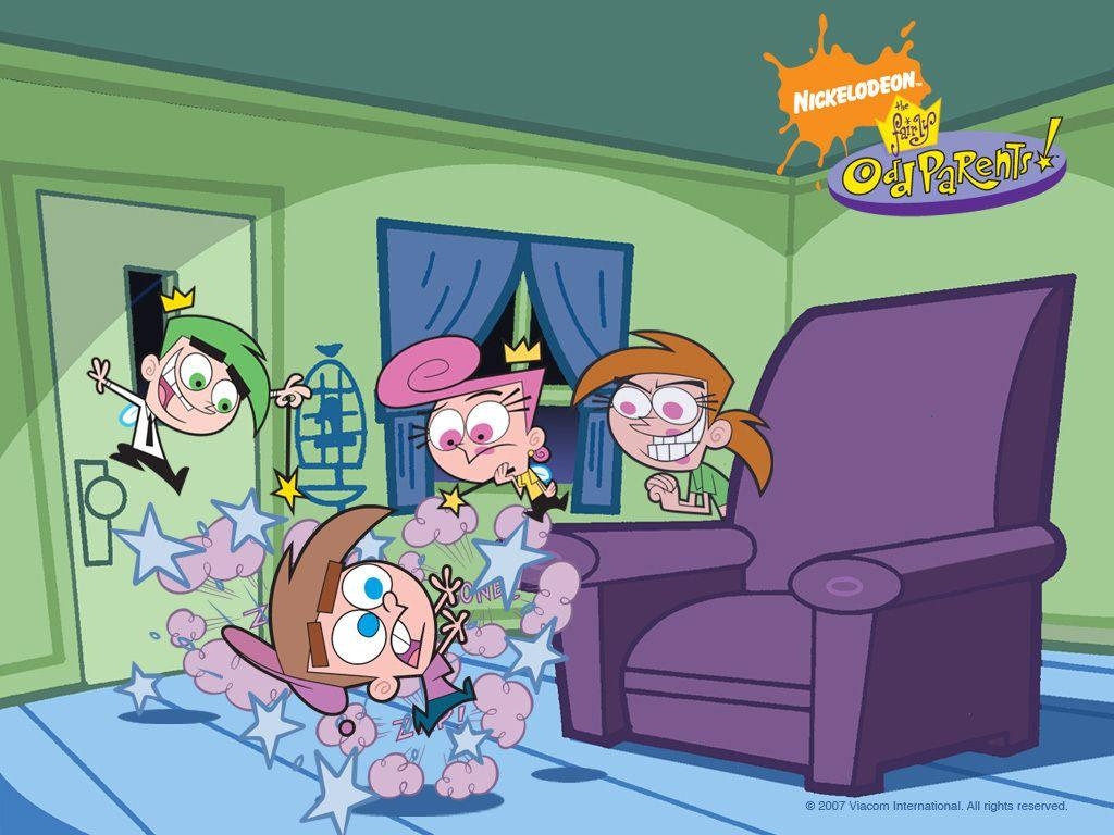 Cosmo, Wanda, Timmy, Vicky, Fairly Oddparents, 1030x770 HD Desktop