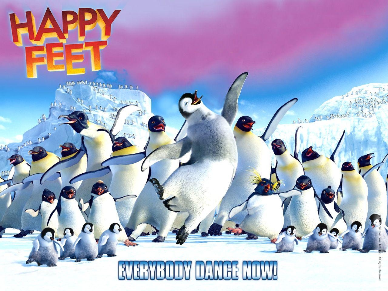 Happy Feet, Cartoon, Spaß, Kinderfilm, Animationsfilm, 1280x960 HD Desktop