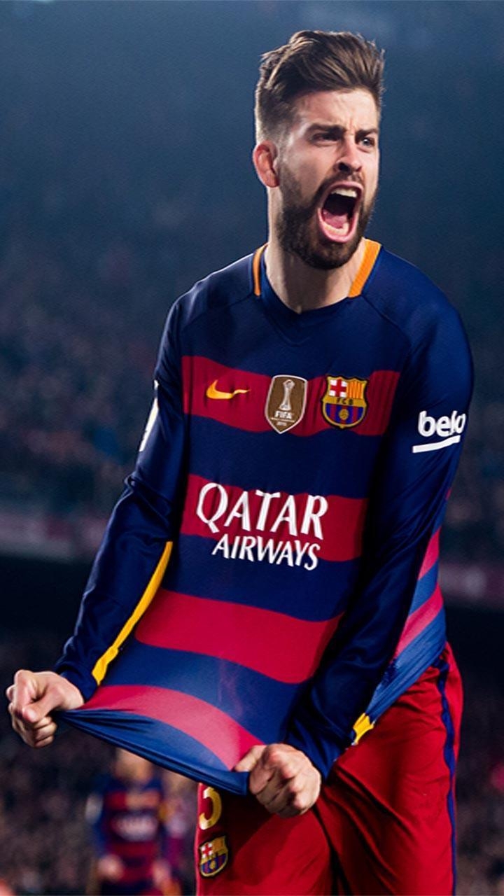 Gerard Pique, Fußball, Android, Hintergrund, Sport, 720x1280 HD Handy