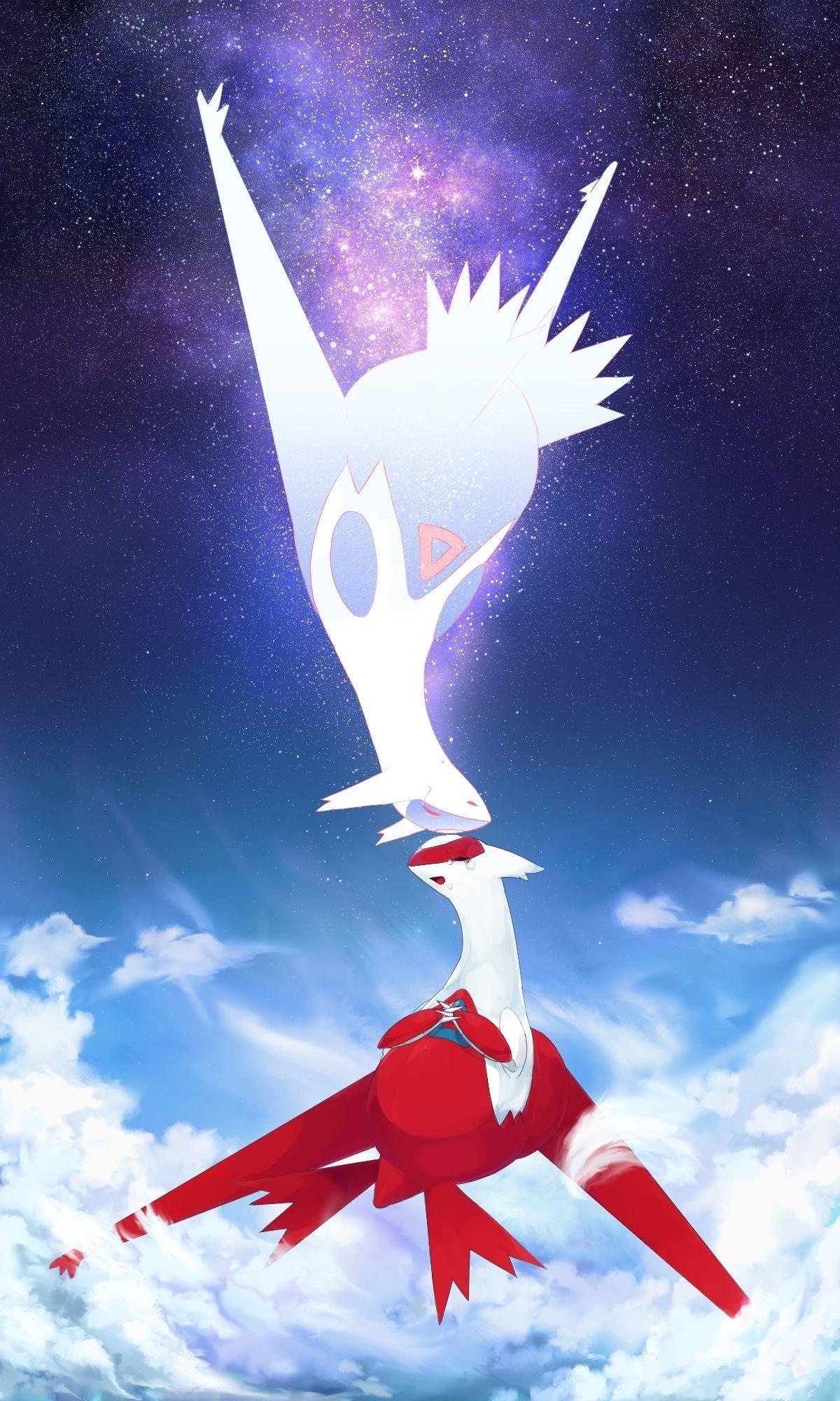 Pokémon Latios Latias, Anime, Hintergrund, Bild, 1200x2000 HD Handy