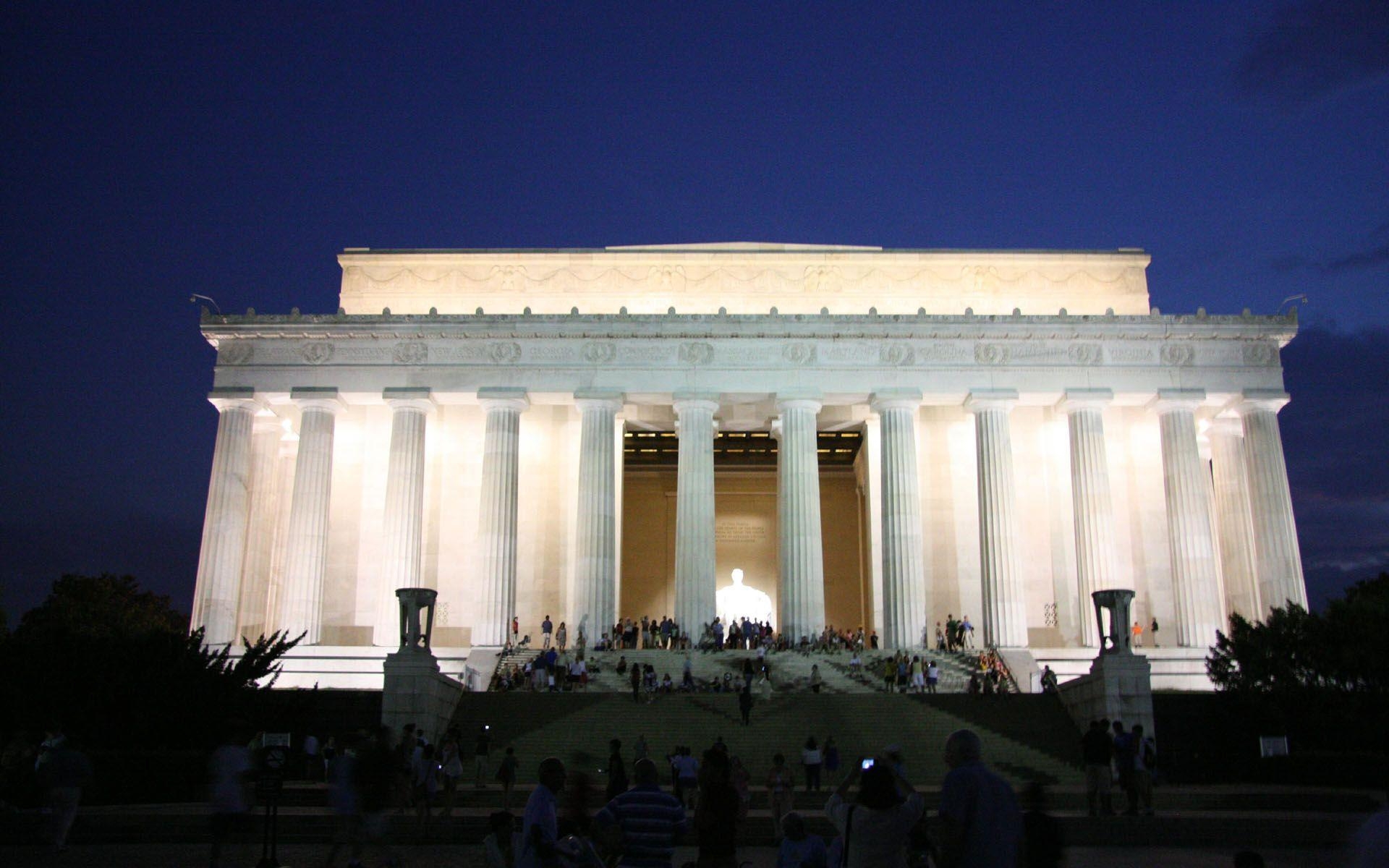 Abraham Lincoln, Gedenkstätte, USA, Hauptstadt, Touristenattraktion, 1920x1200 HD Desktop