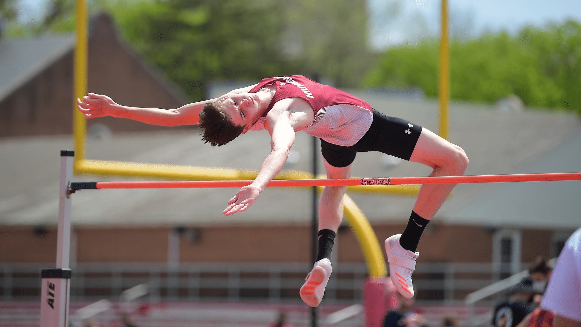 Arehart, Rekord, Hochschule, Hochsprung, Leichtathletik, 1920x1080 Full HD Desktop