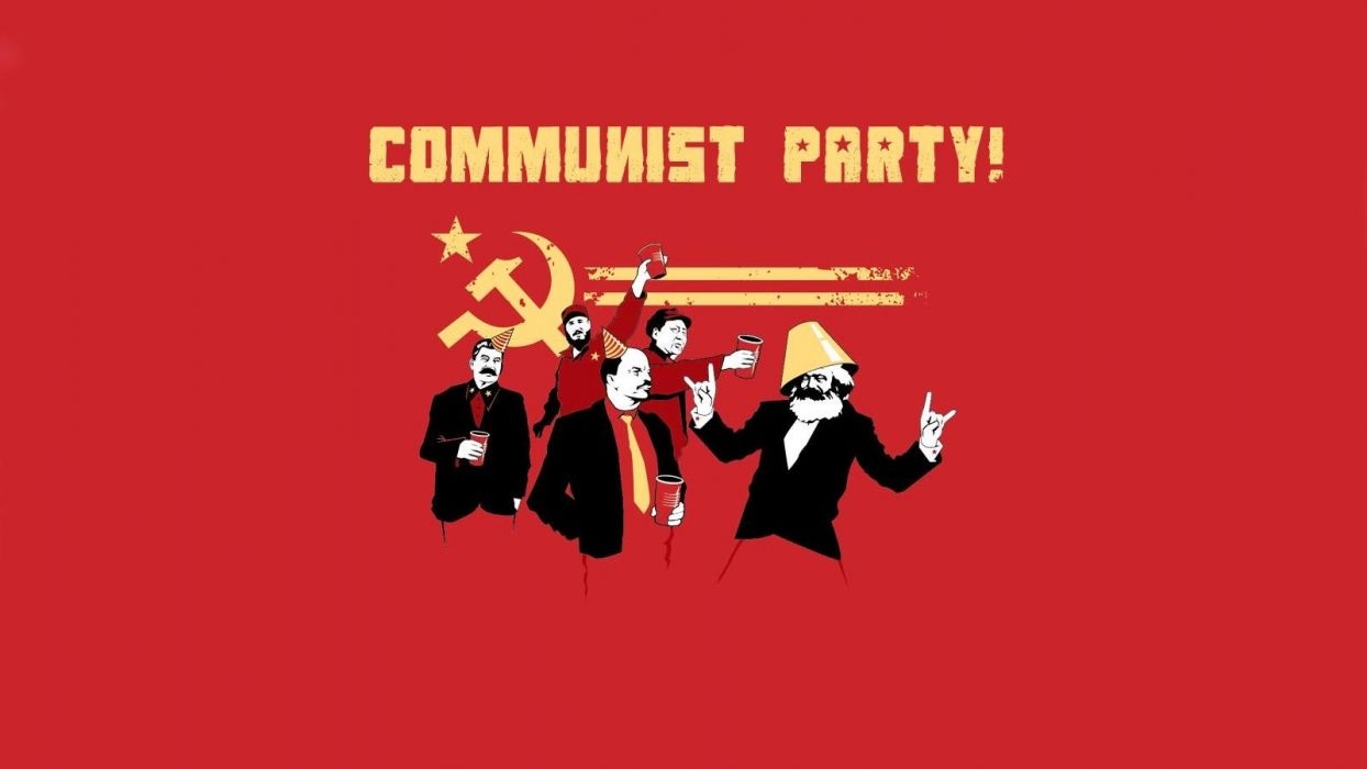 Kommunismus, Karl Marx, Lenin, Castro, Stalin, 1250x700 HD Desktop