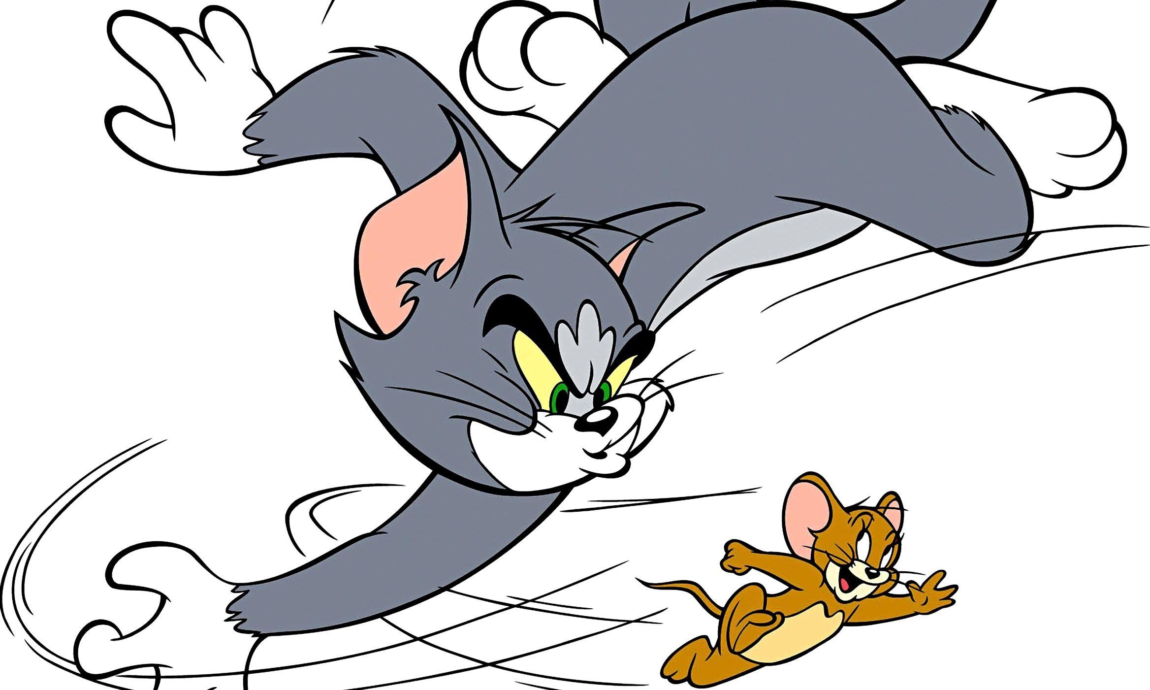 Tom und Jerry, Zeichentrick, Bild, Cartoon, Hintergrund, 2340x1410 HD Desktop