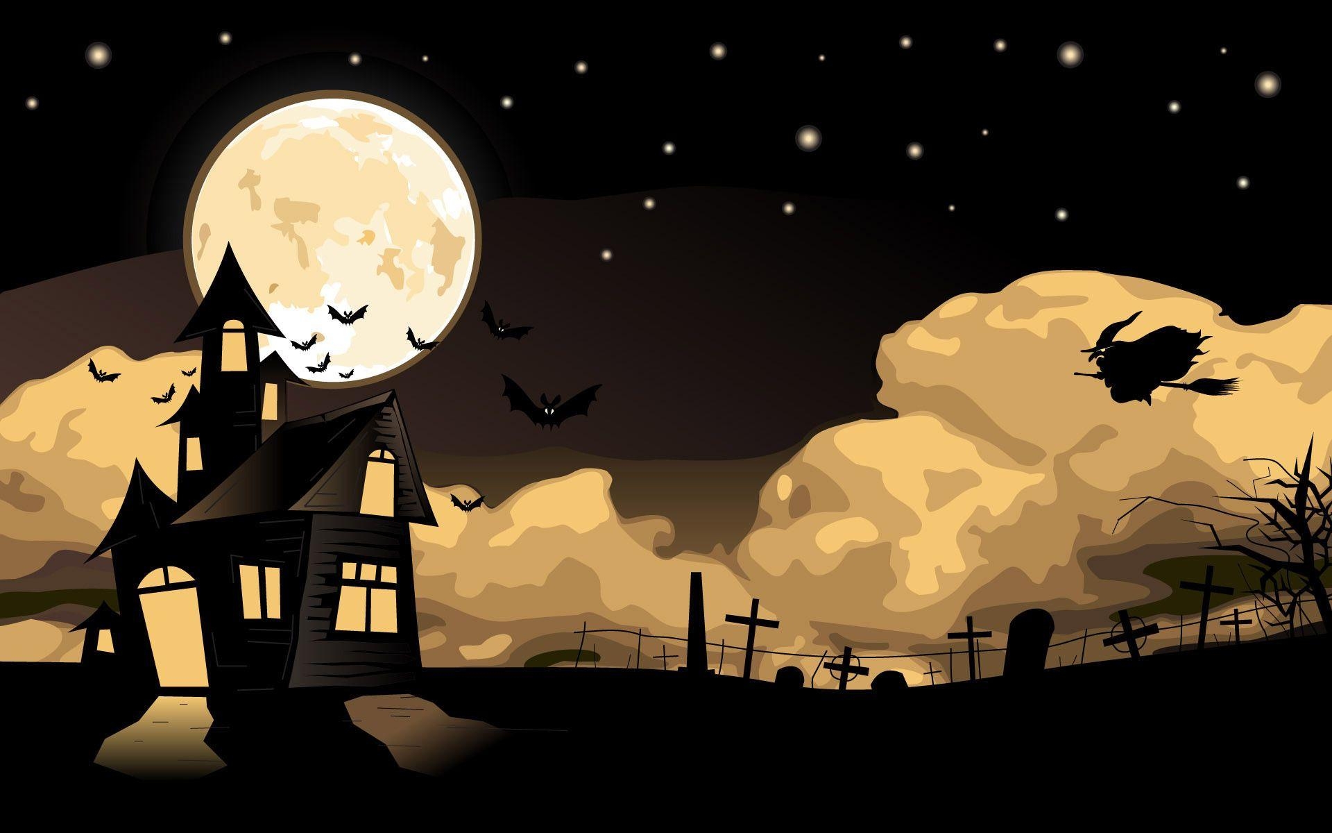 Halloween, Cartoon, Looney Tunes, Comic, Zeichentrick, 1920x1200 HD Desktop