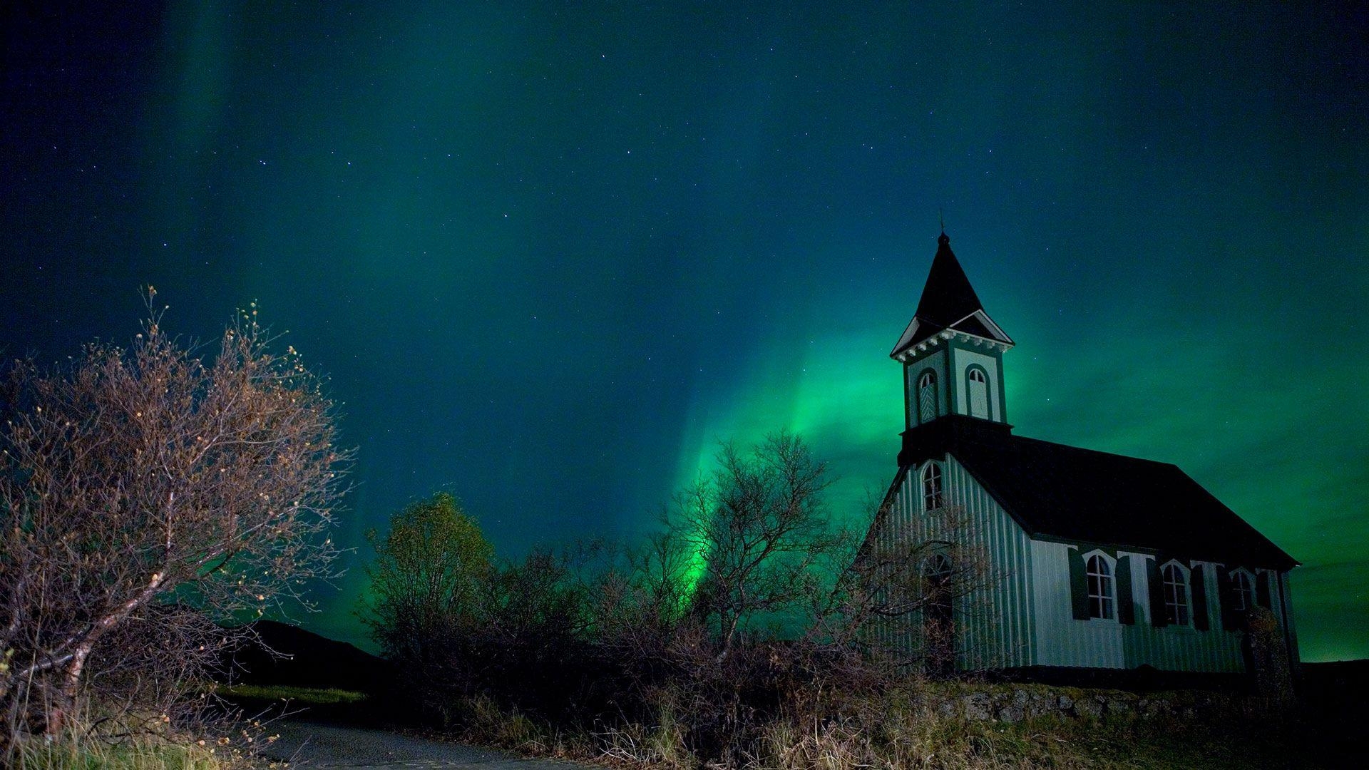 Nordlichter, Aurora, Bild, HD, Weltraum, 1920x1080 Full HD Desktop