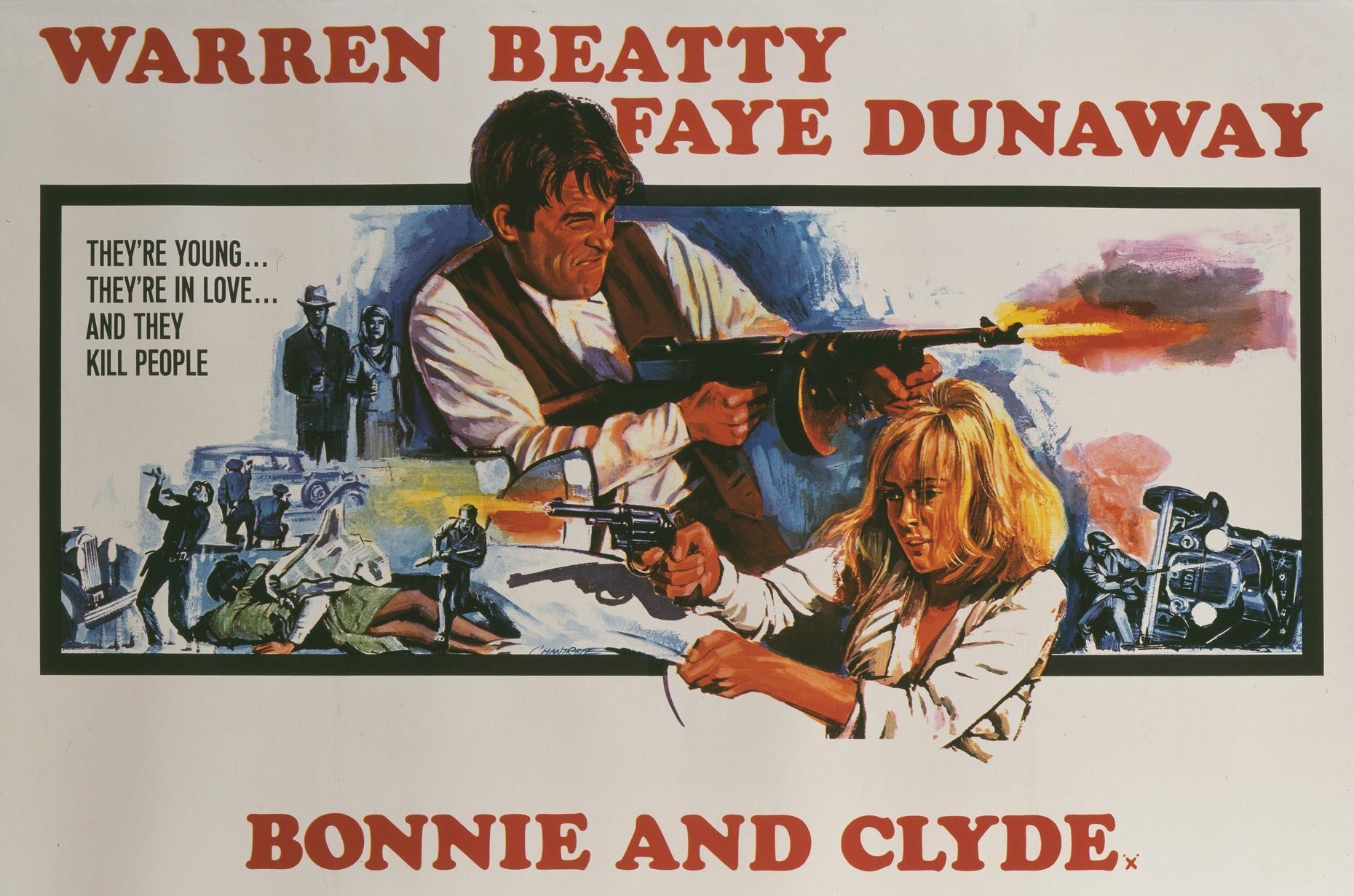 Bonnie und Clyde, Filmklassiker, Gangsterduo, Geschichte, 1860x1240 HD Desktop