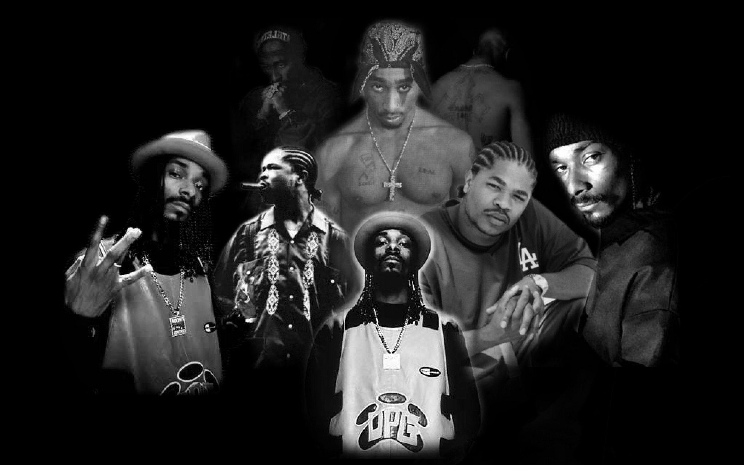 Xzibit, 2Pac, Snoop Dogg, Tupac Kunst, Thug Life, 2560x1600 HD Desktop