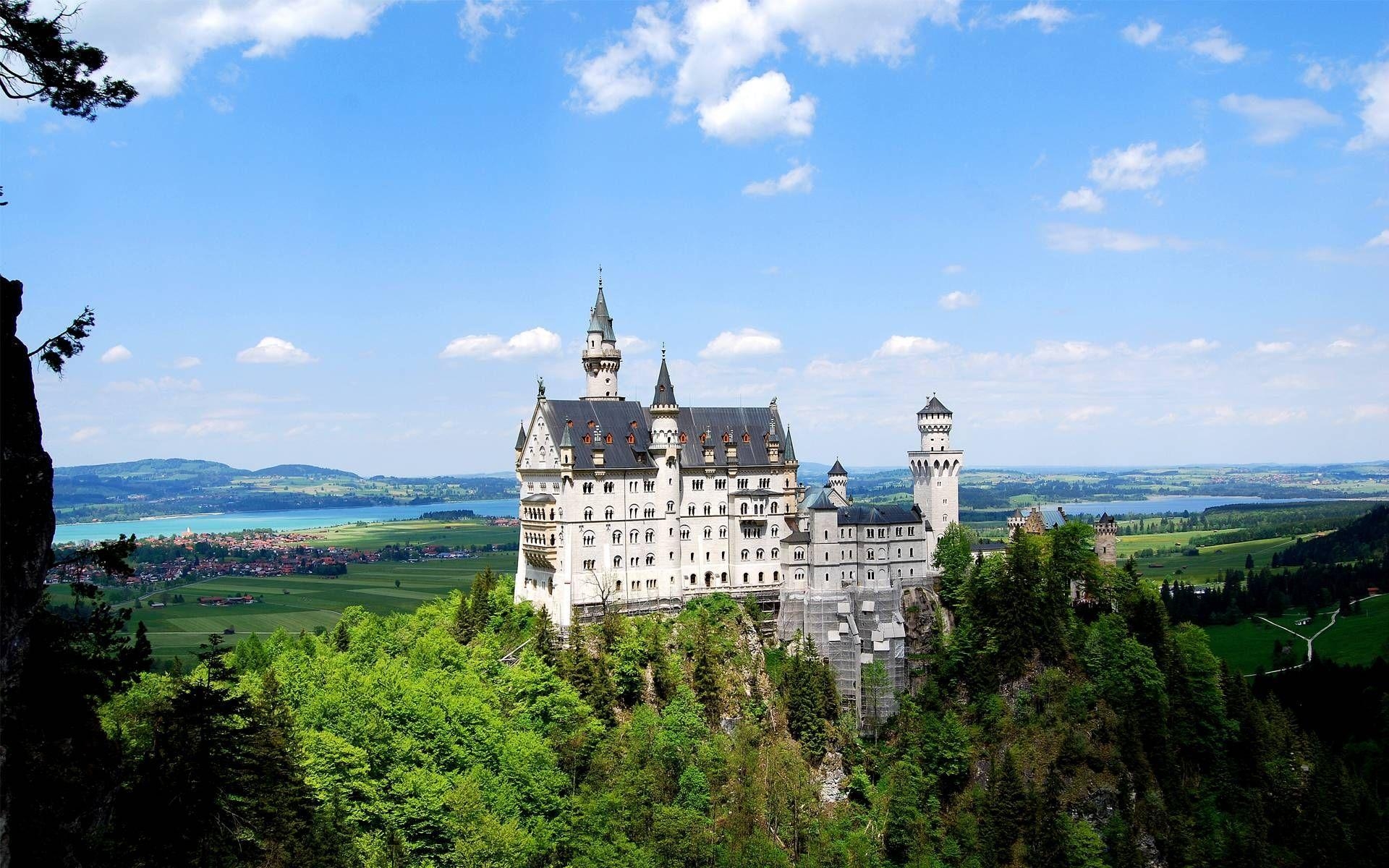 Neuschwanstein, HD, Hintergrundbild, Schloss, Bayern, 1920x1200 HD Desktop