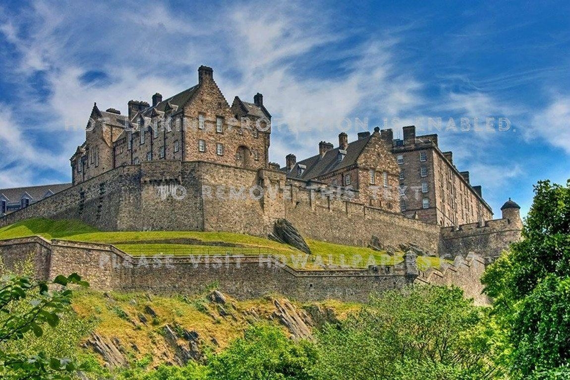 Edinburgh Castle, Hauptstadt, Schottland, Architektur, 1150x770 HD Desktop