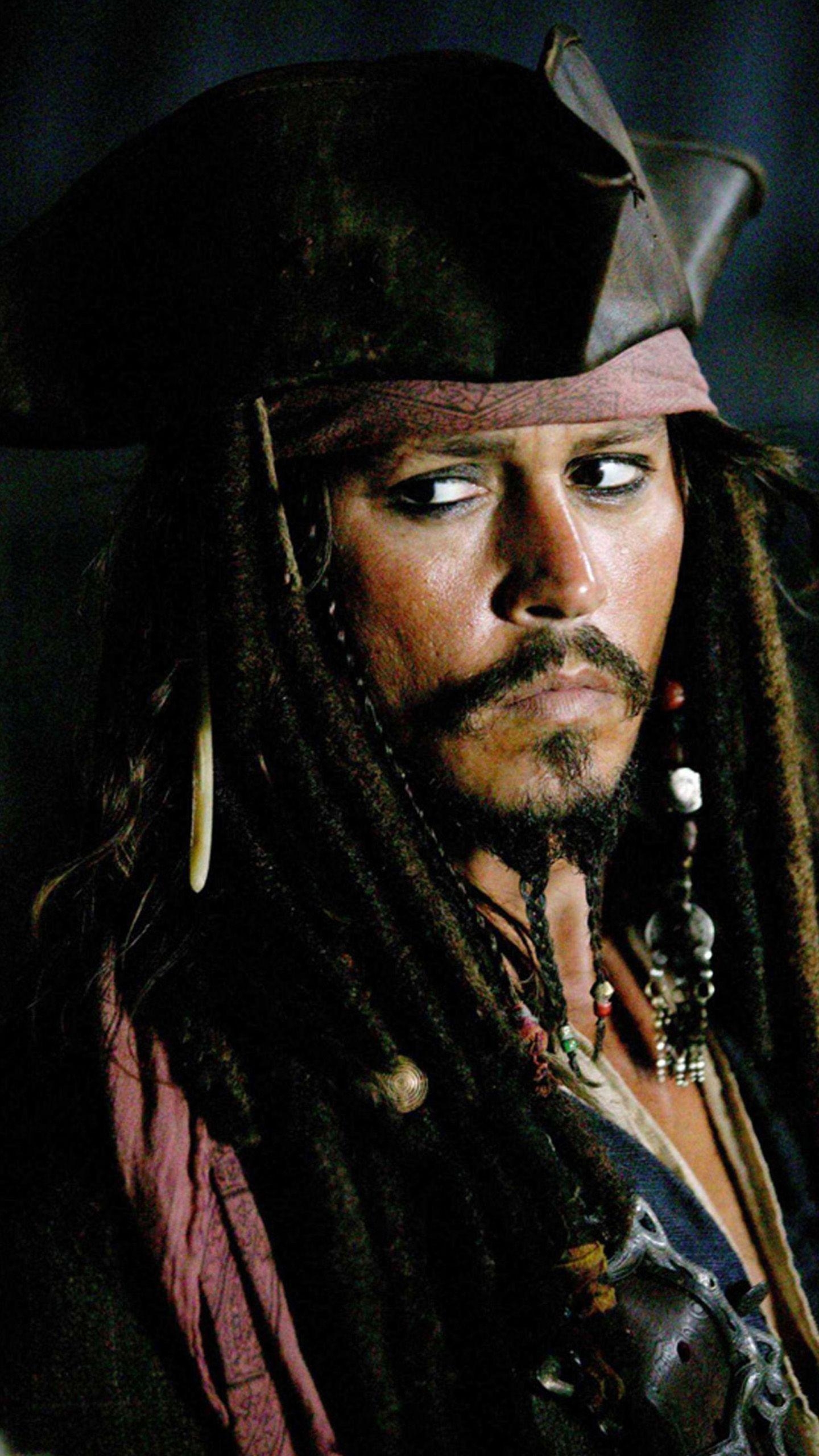 Jack Sparrow, HD, Johnny Depp, Piraten, Abenteuer, 1440x2560 HD Handy