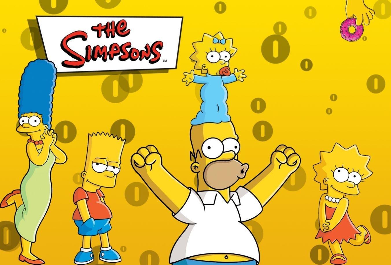 Marge Simpson, Bart Simpson, Maggie Simpson, Die Simpsons, Cartoon, 1360x920 HD Desktop