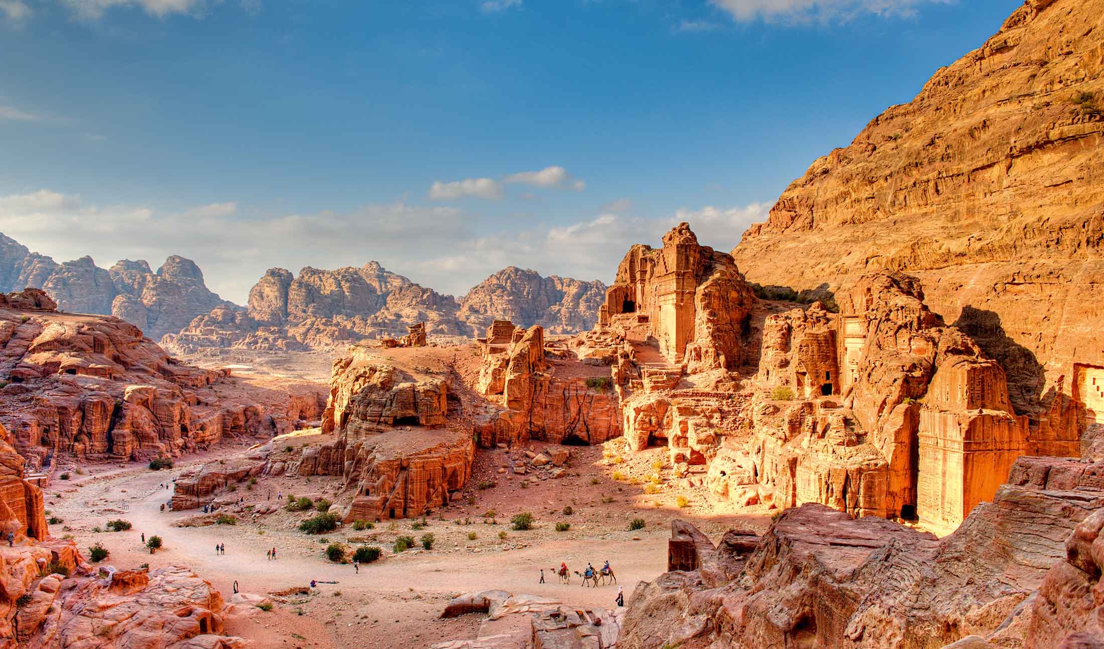 Jordanien, Petra, Land, Abenteuer, Sehenswürdigkeiten, 2200x1300 HD Desktop