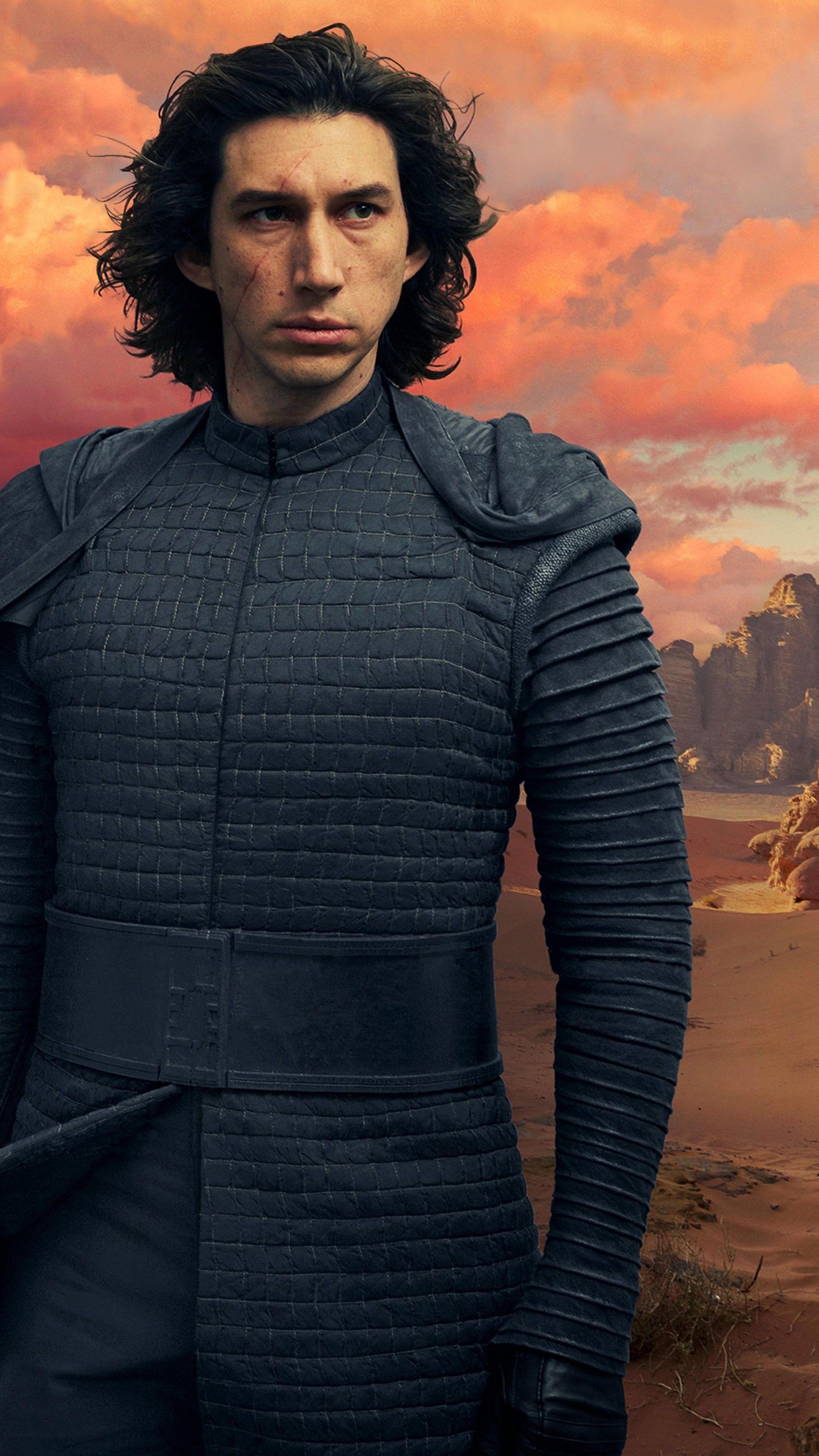 Adam Driver, Star Wars, Aufstieg Skywalker, Schauspieler, Film, 2160x3840 4K Handy