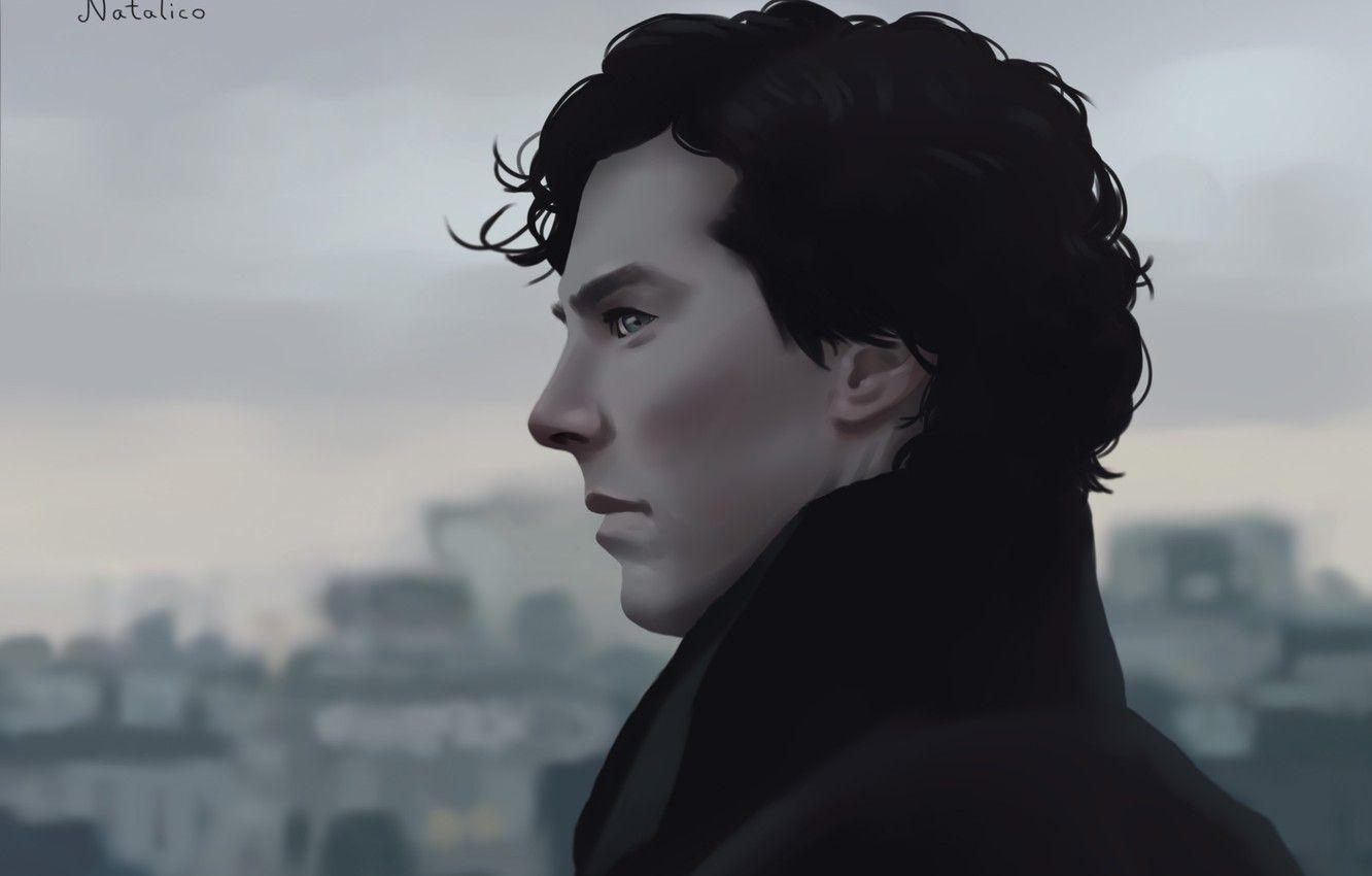 Benedict Cumberbatch, Sherlock, Holmes, Film, Wallpaper, 1340x850 HD Desktop