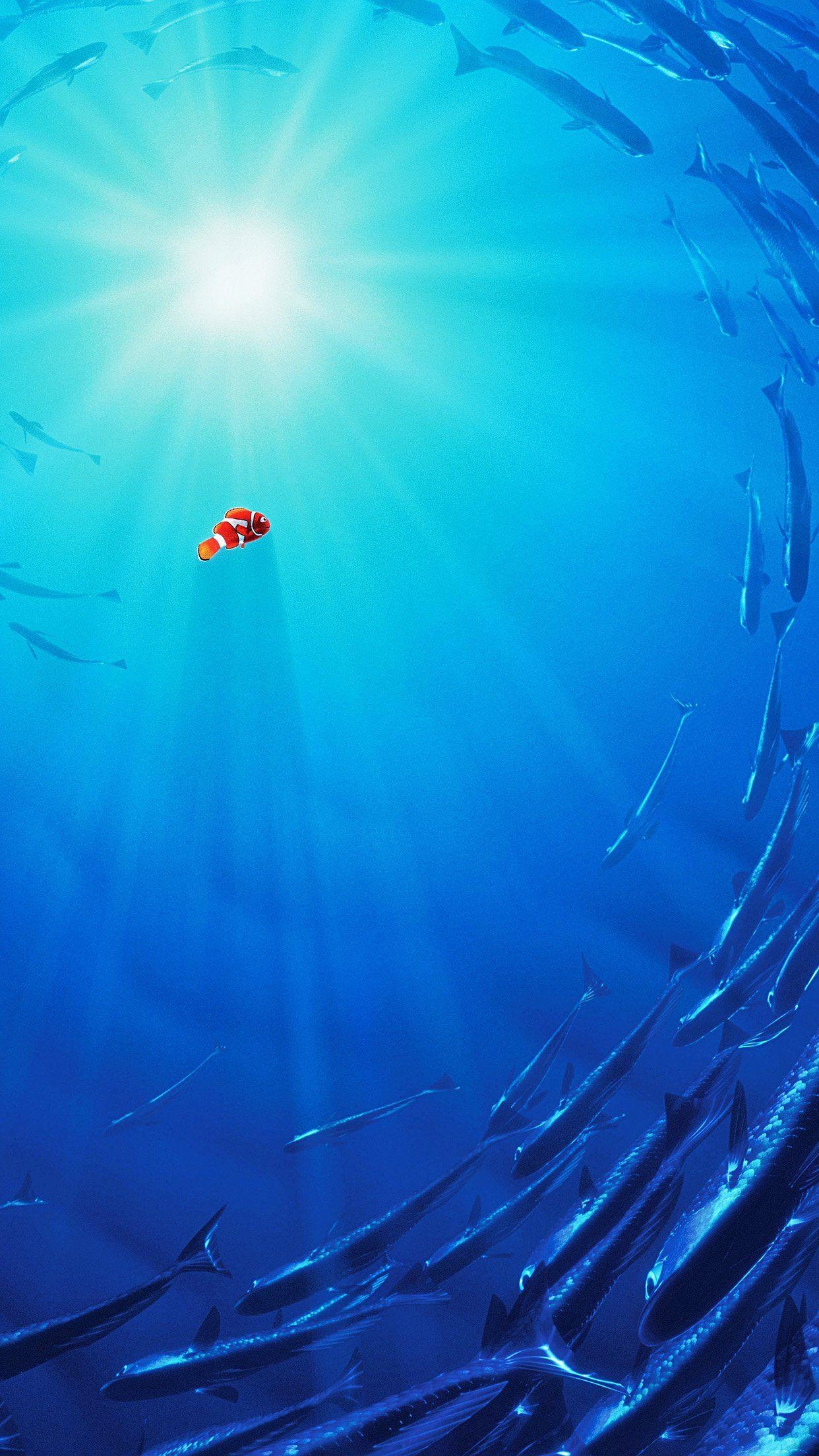 Findet Nemo, Disney, Kunst, Android, HD, 1250x2210 HD Handy