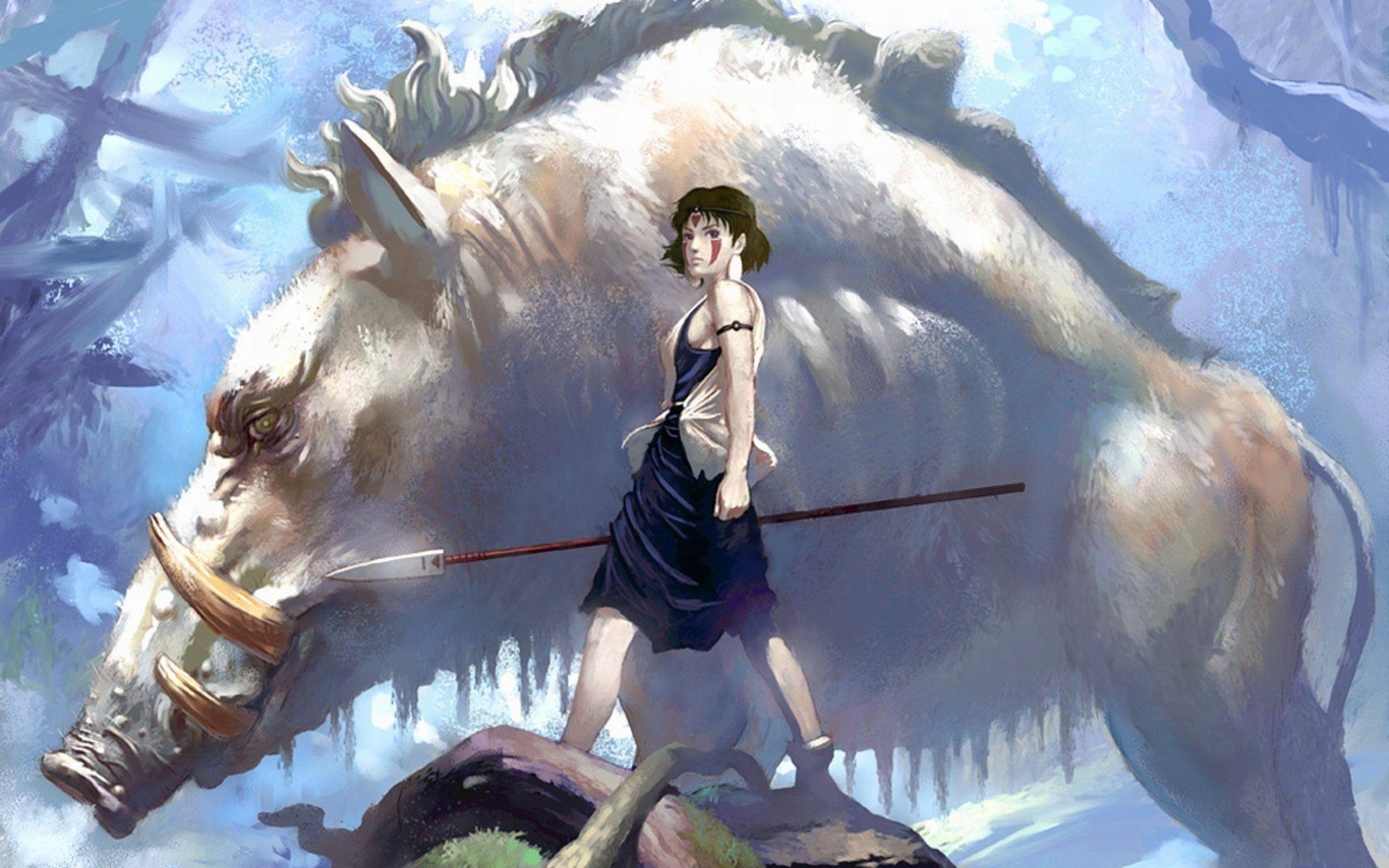 Prinzessin Mononoke, Anime, HD, Bild, Hintergrund, 1920x1200 HD Desktop