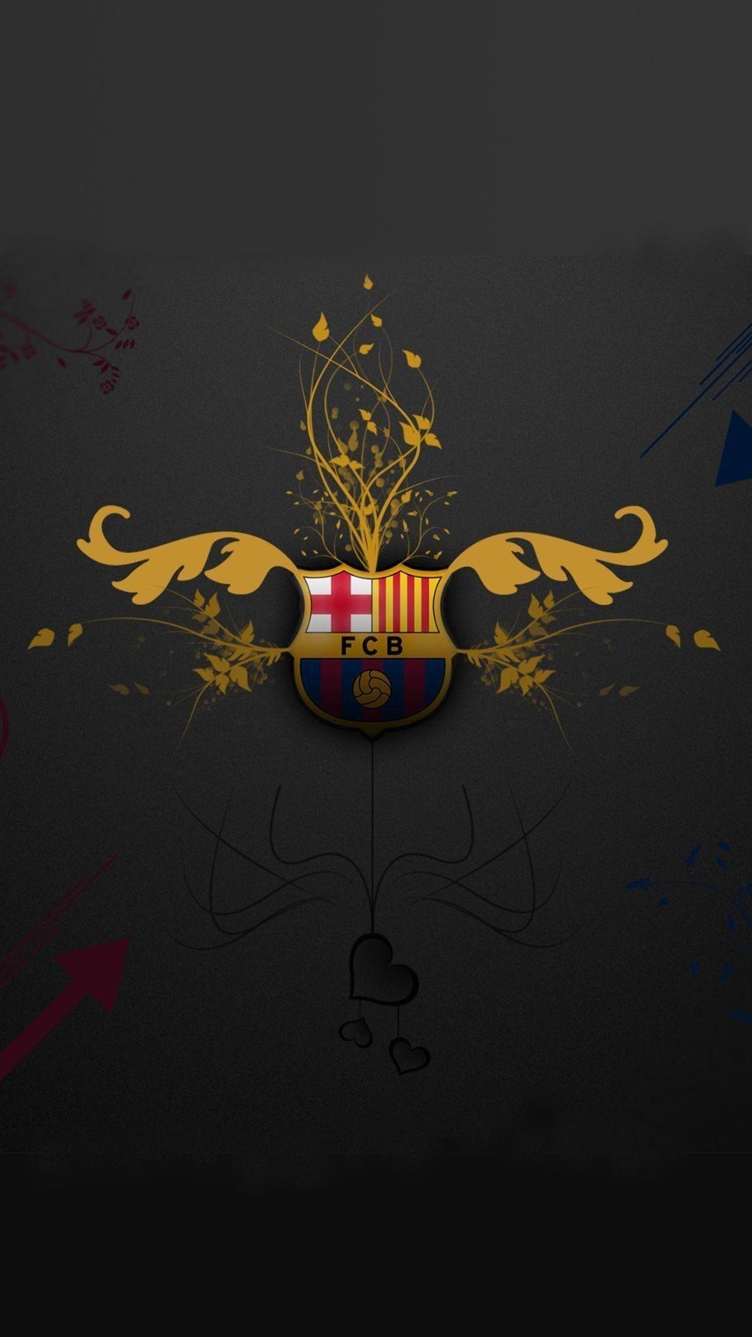 FC Barcelona, Logo, Hintergrund, Bild, Fußball, 1080x1920 Full HD Handy