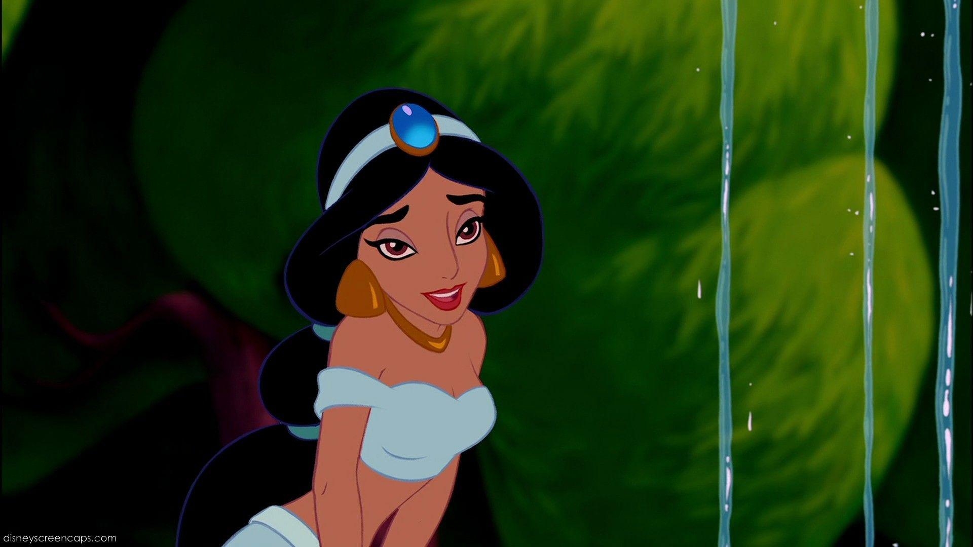 Prinzessin Jasmin, HD, Hintergrund, Cartoon, Aladdin, 1920x1080 Full HD Desktop