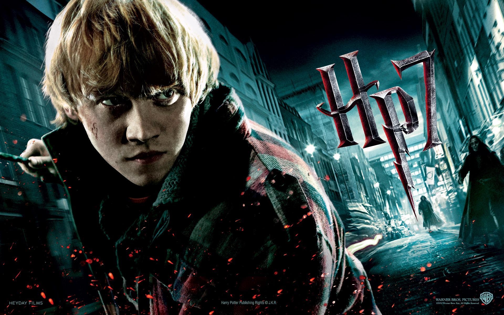 Ron Weasley, Heiligtümer des Todes, Abenteuer, Freundschaft, 1920x1200 HD Desktop