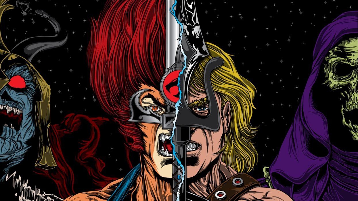 He-Man, Thundercats, Comics, Schwert, Held, 1250x700 HD Desktop