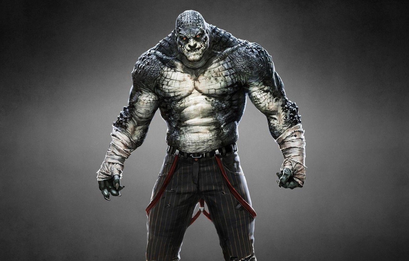 Killer Croc, Batman, Arkham Origins, DC, Monster, 1340x850 HD Desktop