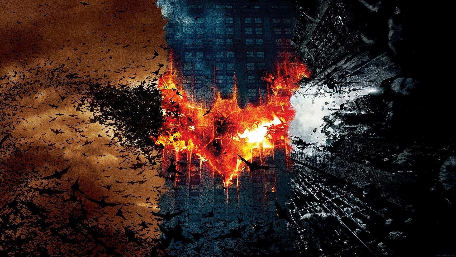 Batman Begins, The Dark Knight, Hintergrund, Film, 1920x1080 Full HD Desktop