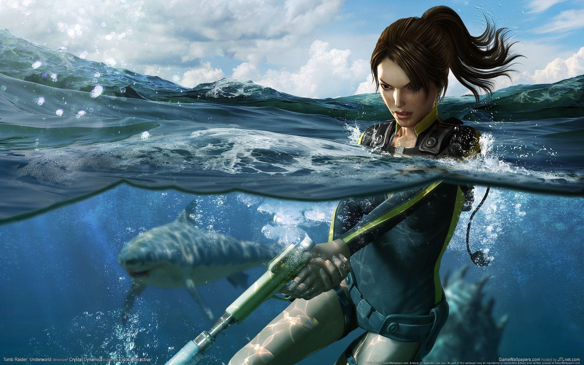 Tomb Raider, Lara Croft, Underworld, kostenlos, Abenteuer, 1920x1200 HD Desktop