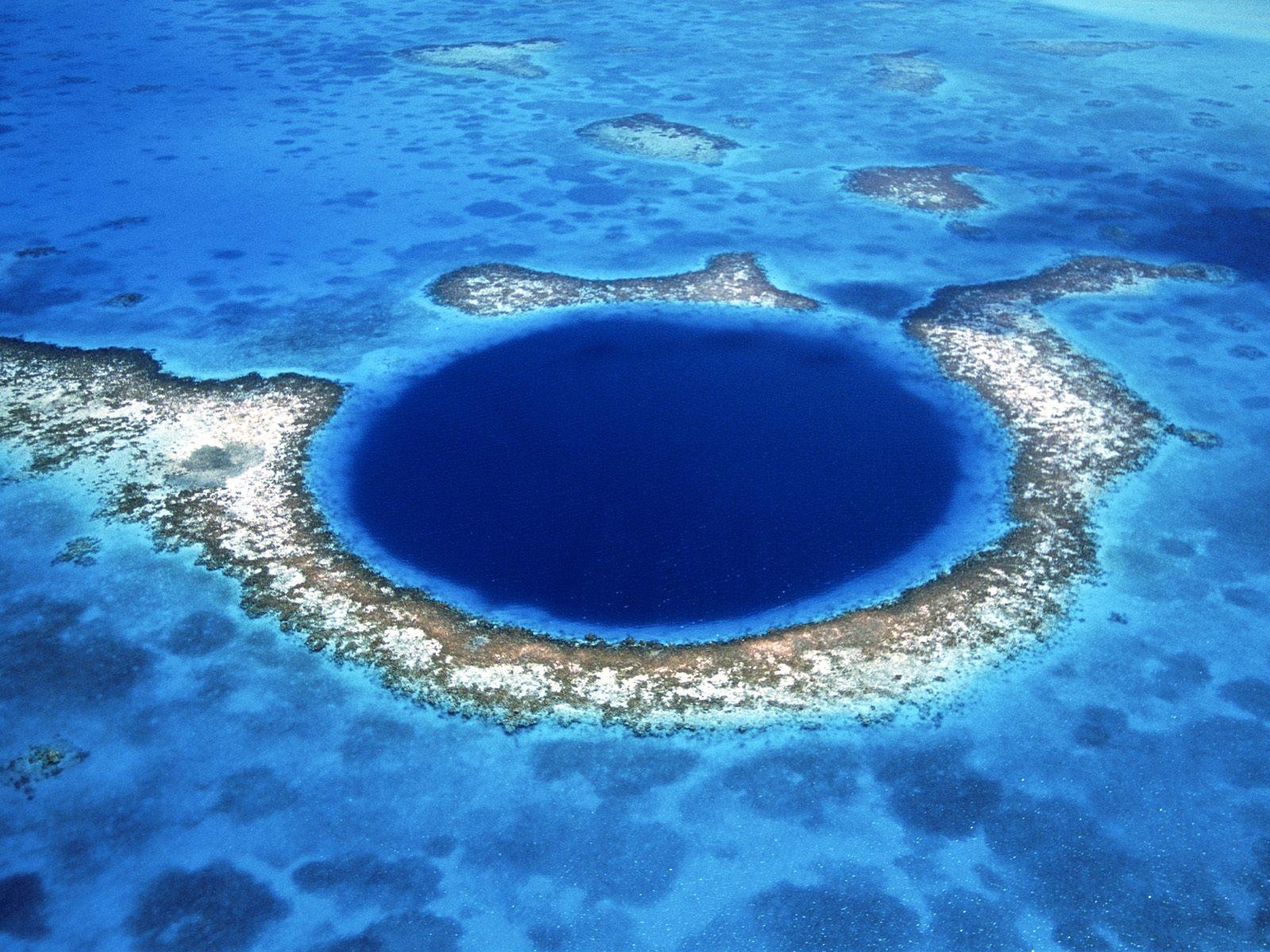 Great Blue Hole, Tauchen, Belize, Naturwunder, 1600x1200 HD Desktop