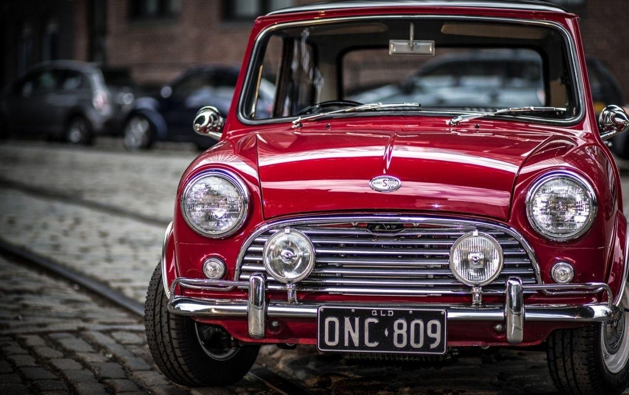 Alter Mini Cooper S, Retro Design, klassisch, 1280x810 HD Desktop