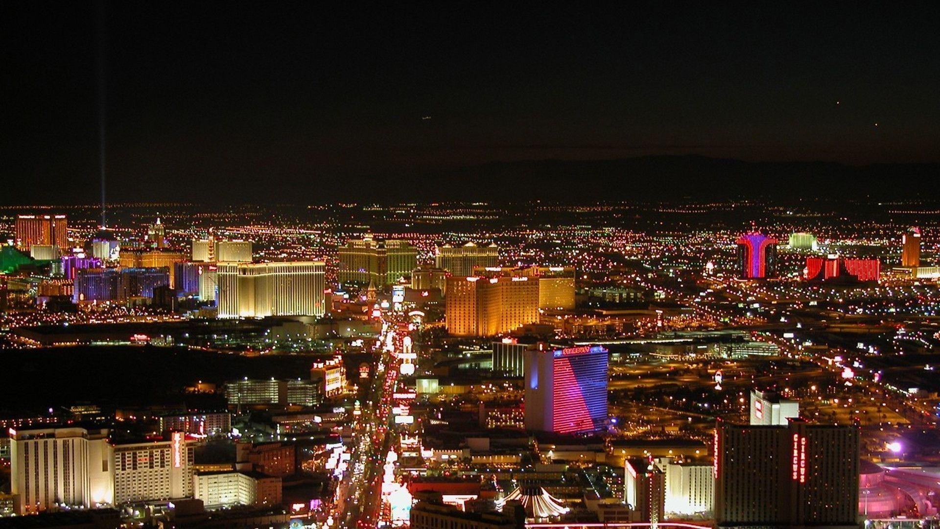 Las Vegas, Wallpaper, Stadtlichter, Reisen, USA, 1920x1080 Full HD Desktop