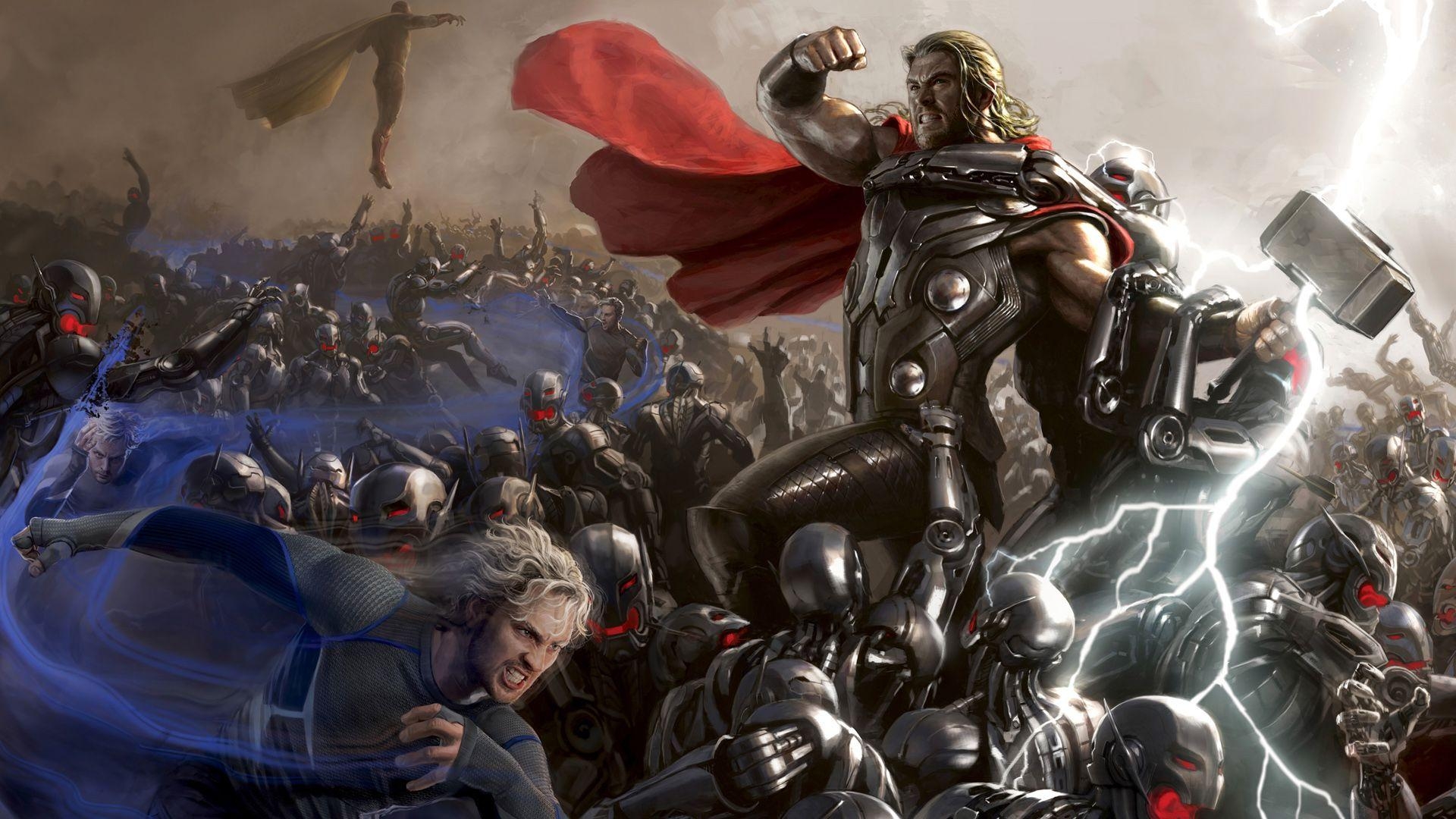 Quicksilver, Marvel, Comics, Thor, Hintergrundbild, 1920x1080 Full HD Desktop