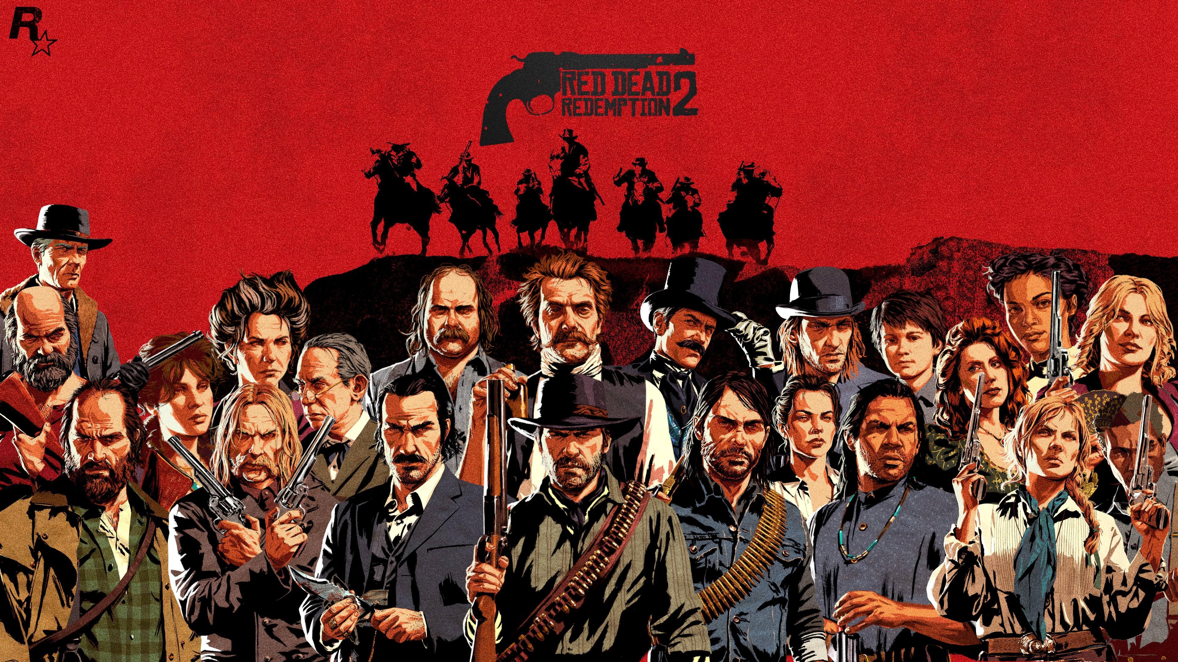 Red Dead Redemption, Abenteuer, Rockstar, Western, Spiel, 3840x2160 4K Desktop