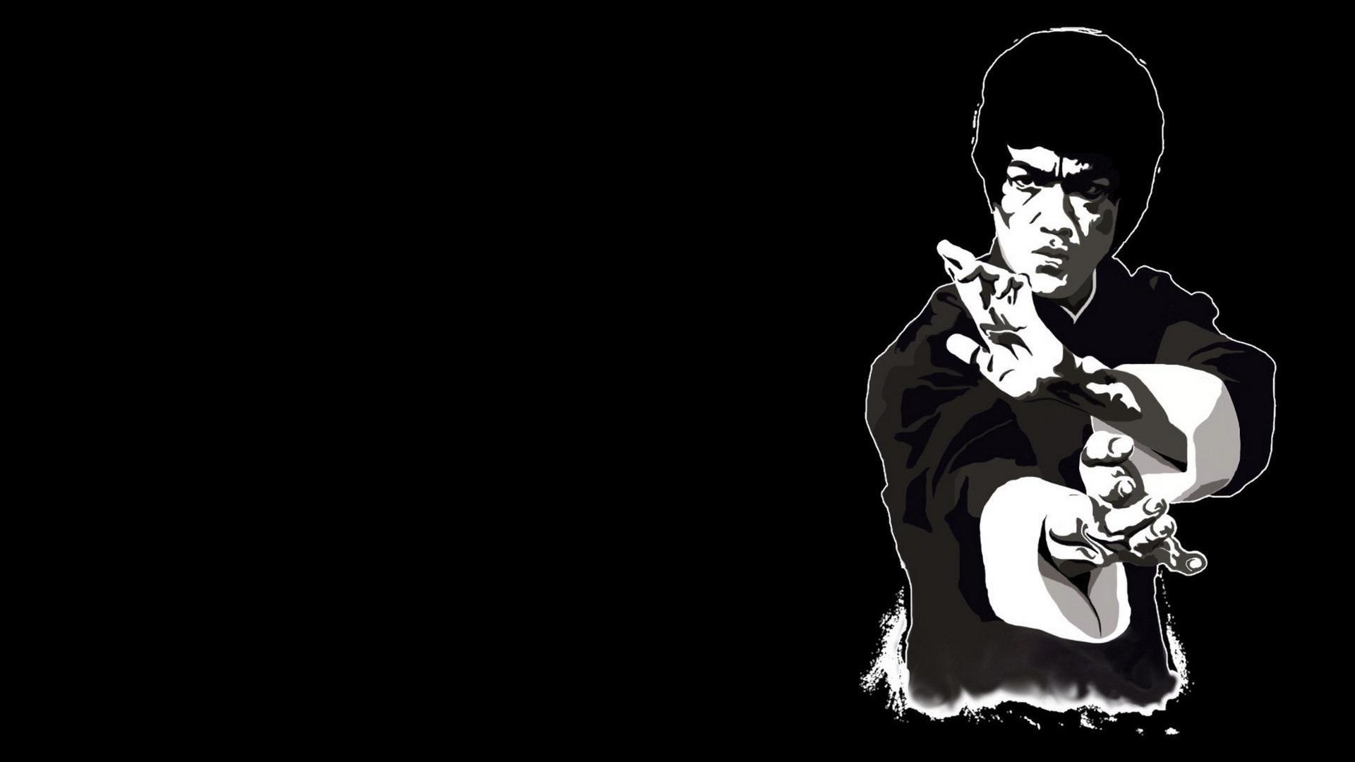 Bruce Lee, Wallpaper, Ikonisches Bild, Filmstar, Kampfkunst, 1920x1080 Full HD Desktop