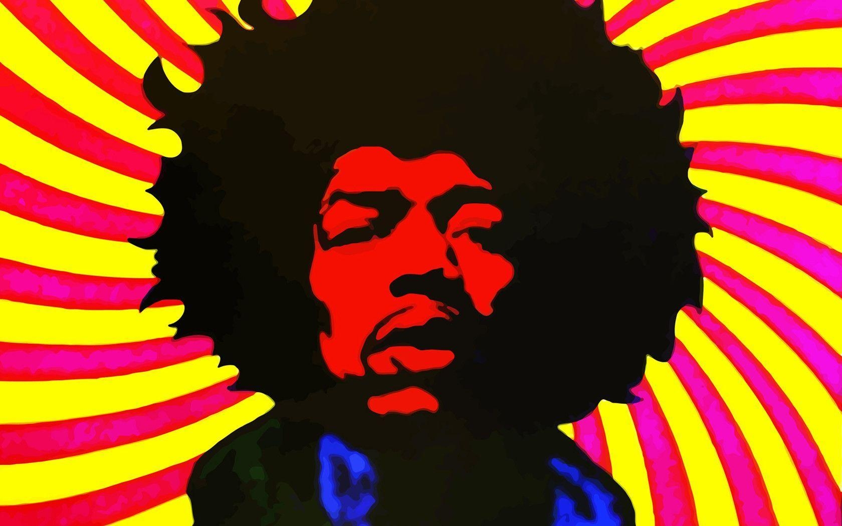 Jimi Hendrix, Psychedelic, Rock, Musik, Kreativ, 1680x1050 HD Desktop