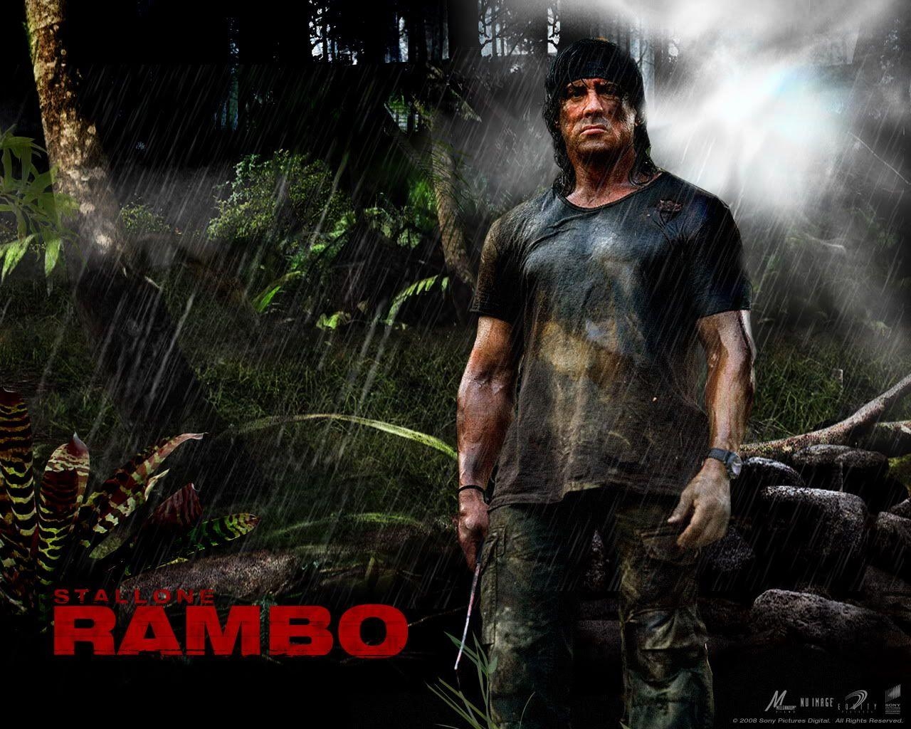 Rambo Bild, 4K, Action, Filmklassiker, Sylvester, 1280x1030 HD Desktop