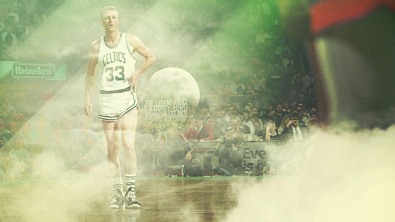 Larry Bird, Basketball, Sport, NBA, Legende, 1370x770 HD Desktop