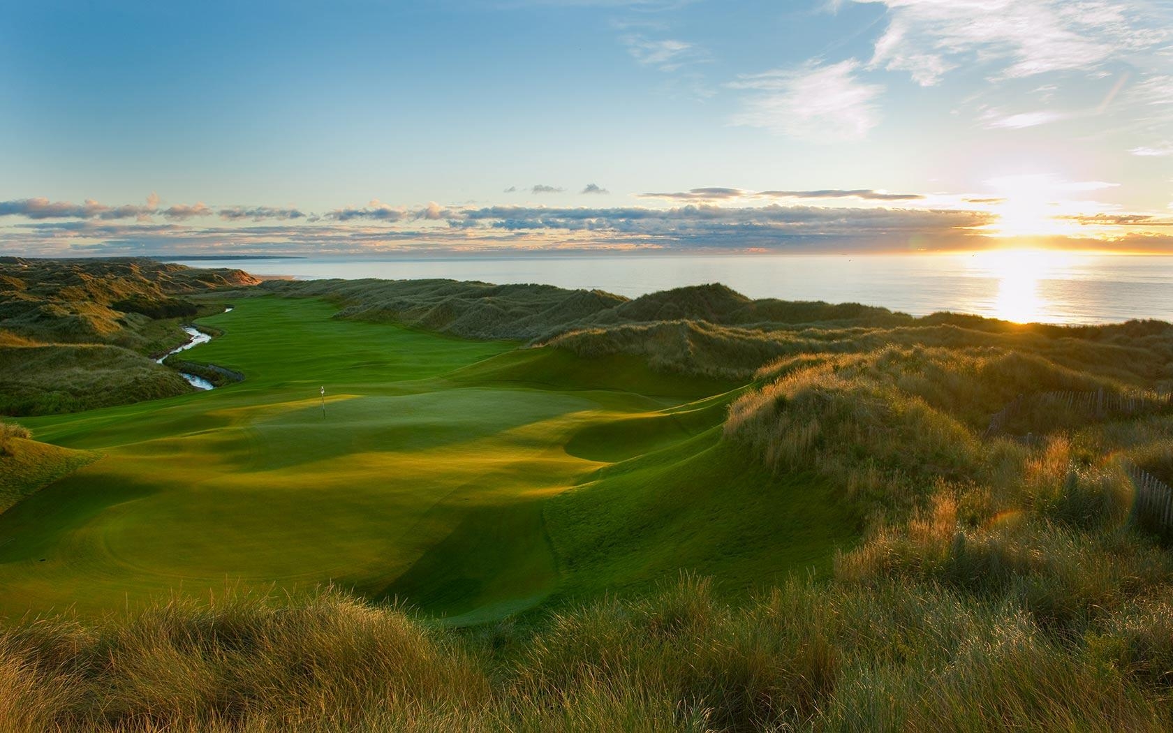 Schottland, Golfplatz, Landschaft, Sport, Greens, 1680x1050 HD Desktop