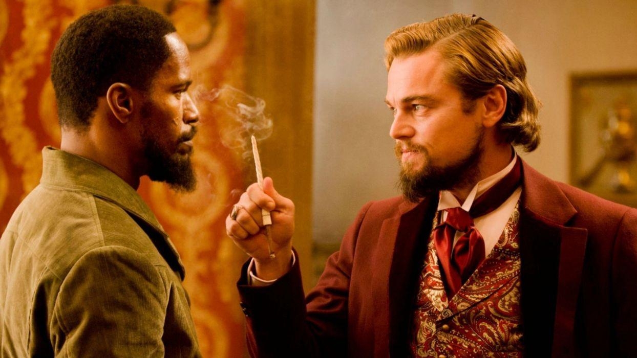 Django Unchained, Leonardo DiCaprio, Jamie Foxx, Film, Schauspieler, 1250x700 HD Desktop