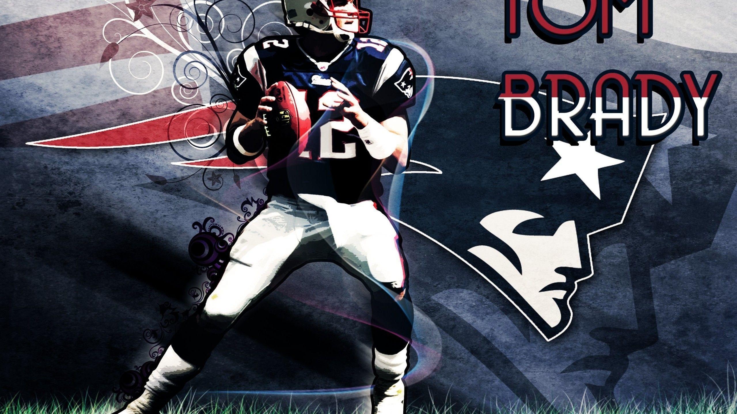 Tom Brady, Sport, American Football, Hintergrundbild, NFL, 2560x1440 HD Desktop